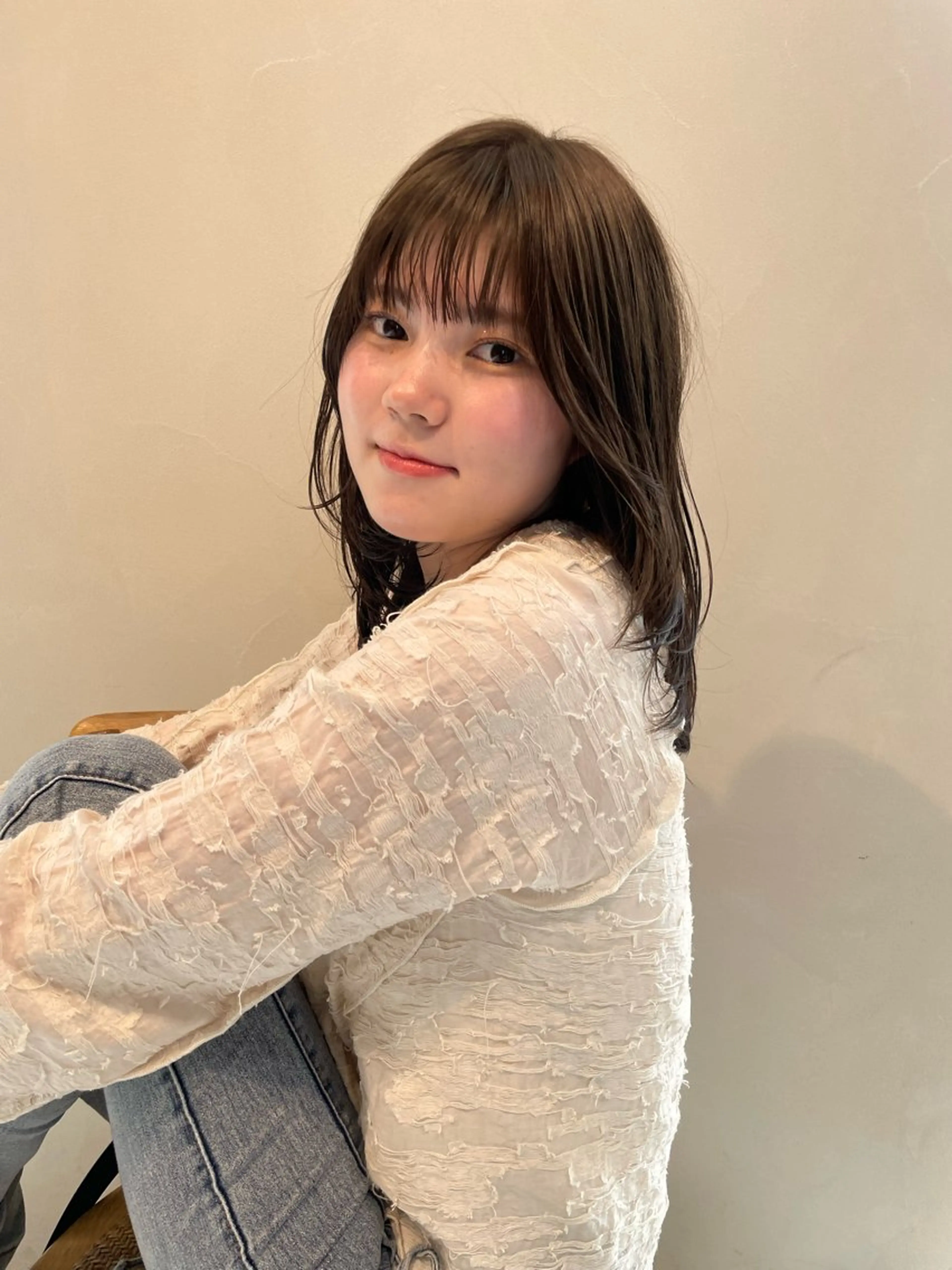 【人気No.1】カット＋透明感カラー＋aujua選べる４stepTR17600円→11440円の写真