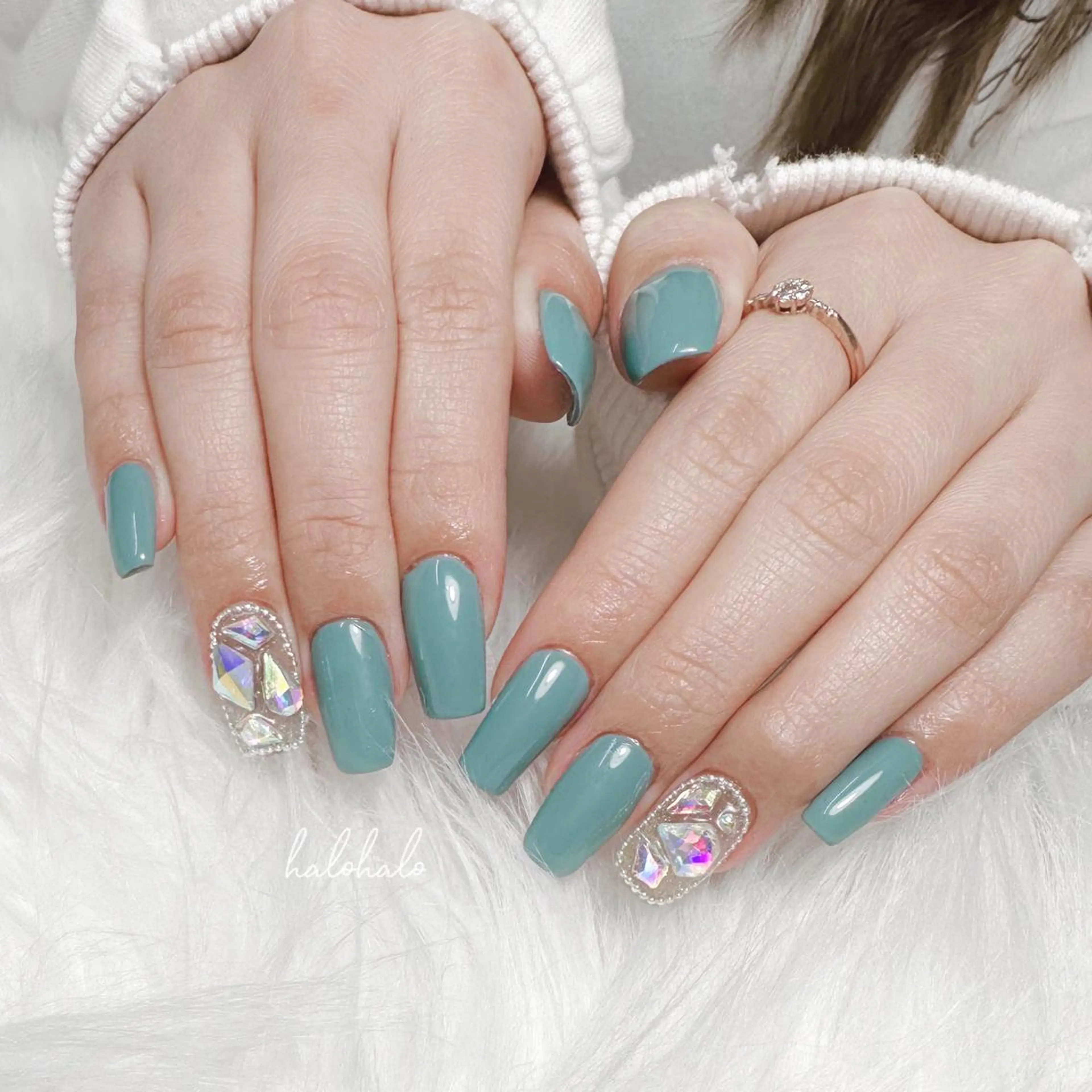 ロング 安藤 紅実のネイルデザイン