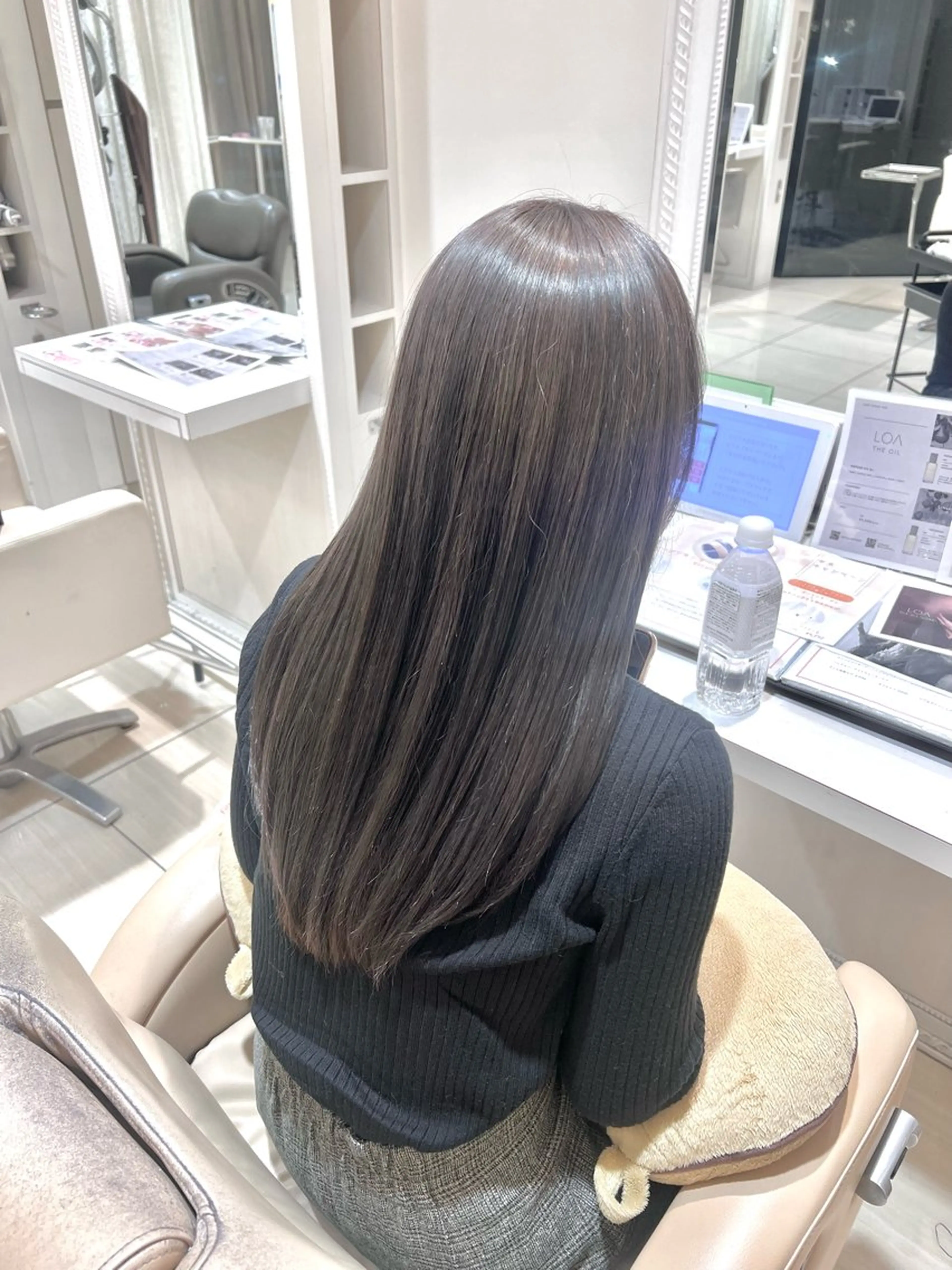 ロング カラー 白金台カラーリスト あきよしのヘアスタイル