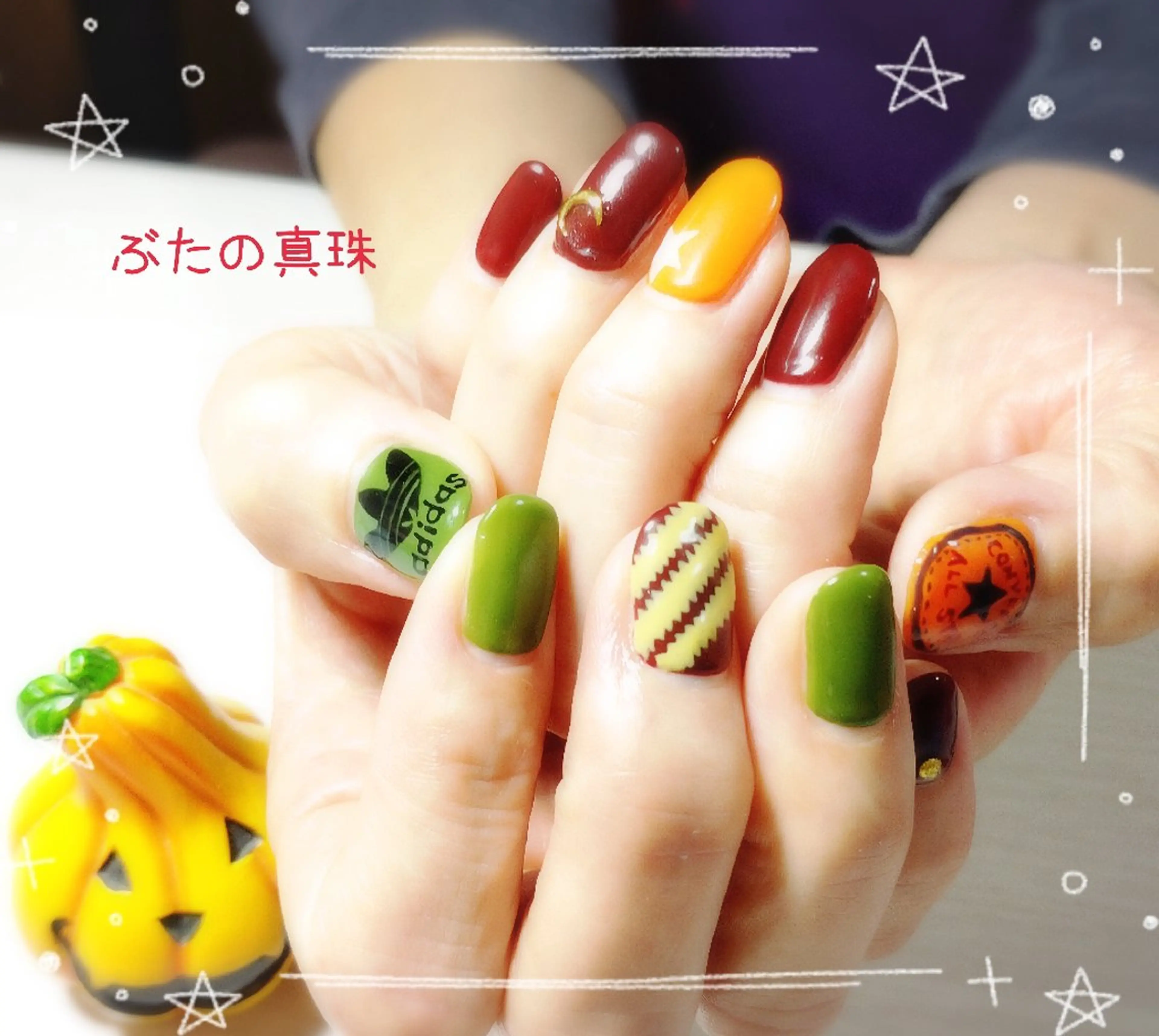 ネイル ハンドネイル 林 珠里のネイルデザイン