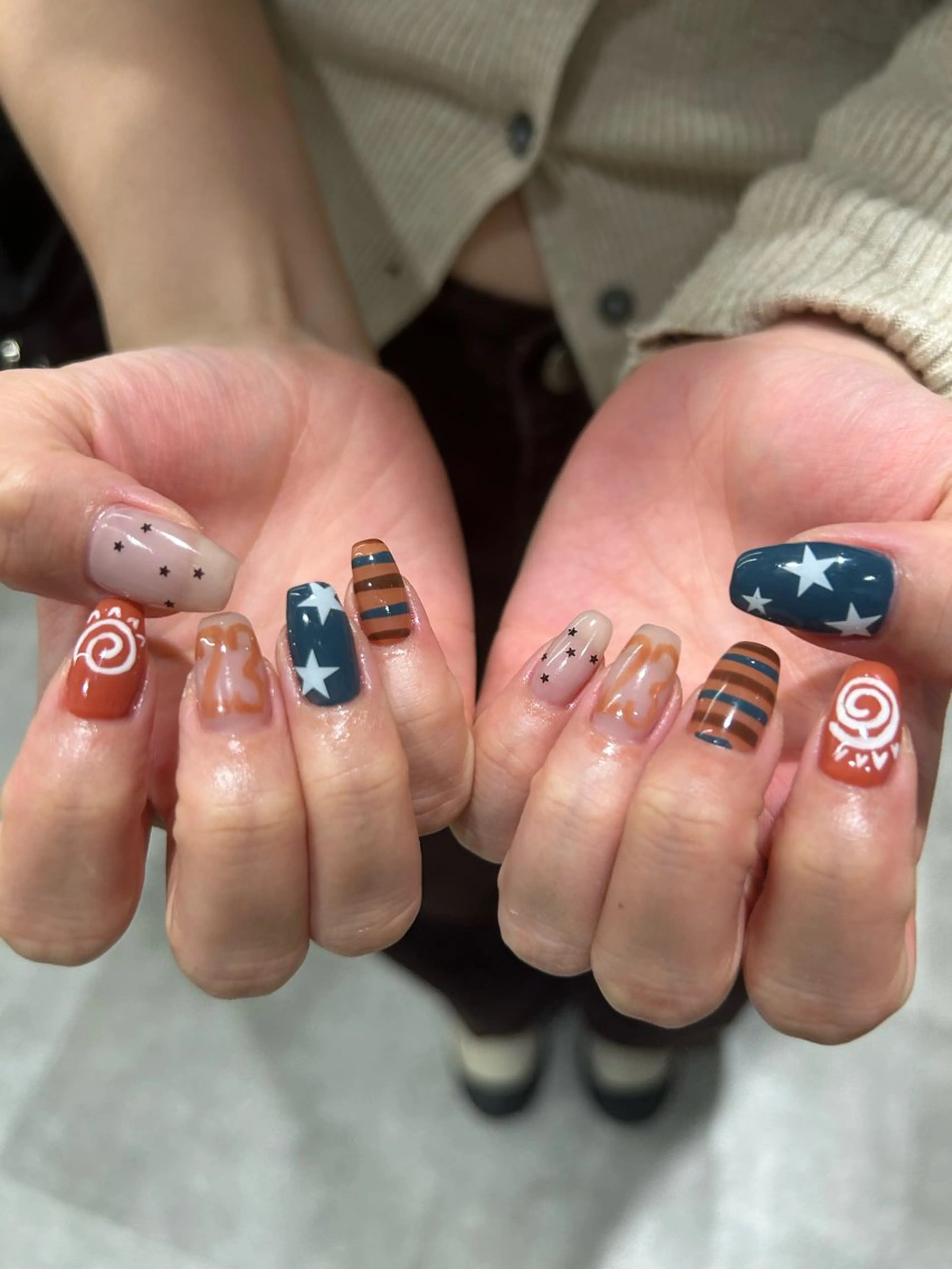 ネイル ハンドネイル 濱田 こはるのネイルデザイン