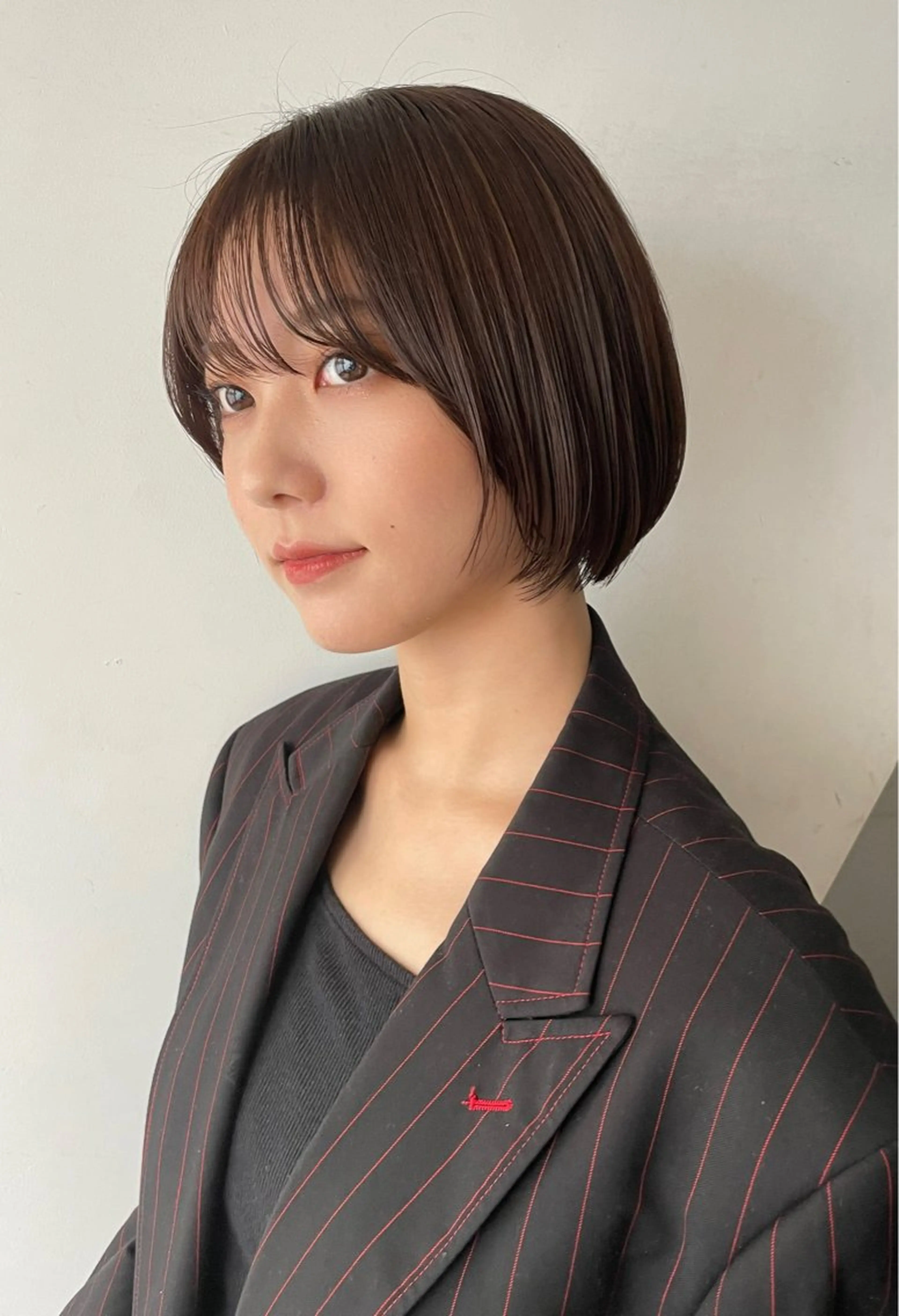 ショート 縮毛矯正 宮本晃成のヘアスタイル
