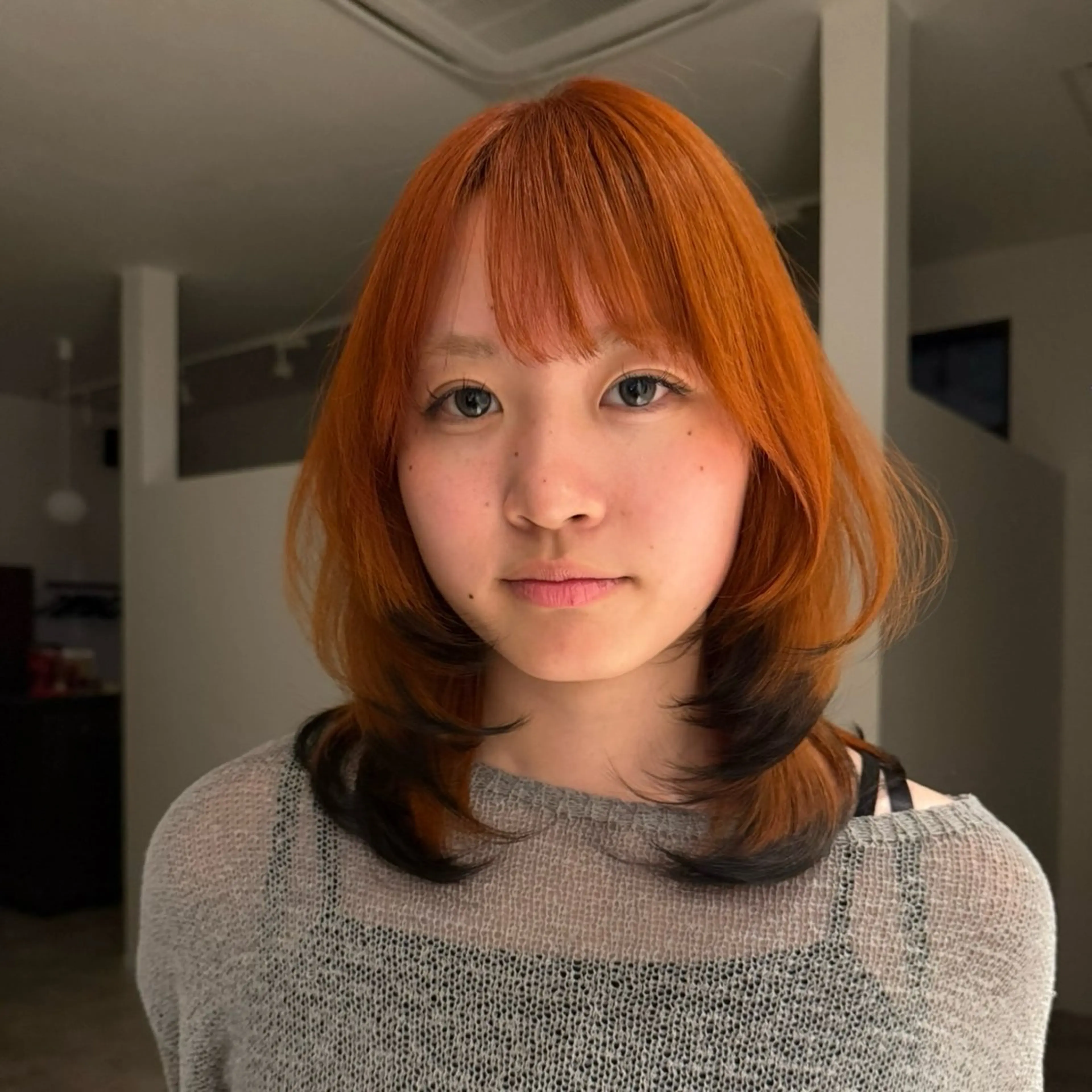 ミディアム ヘアカラー カラーモデル募集中 /わかなのヘアスタイル