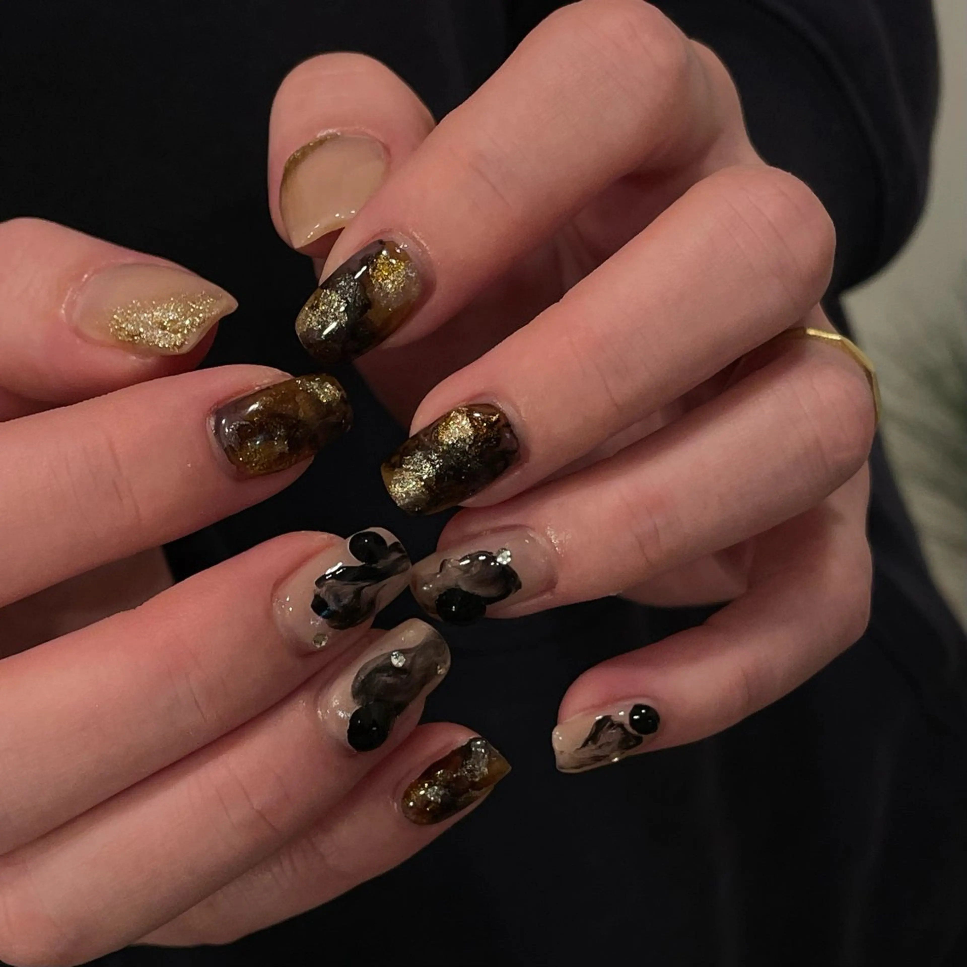 ネイル アートネイル ニュアンスネイル ハンドネイル kato natsukiのネイルデザイン