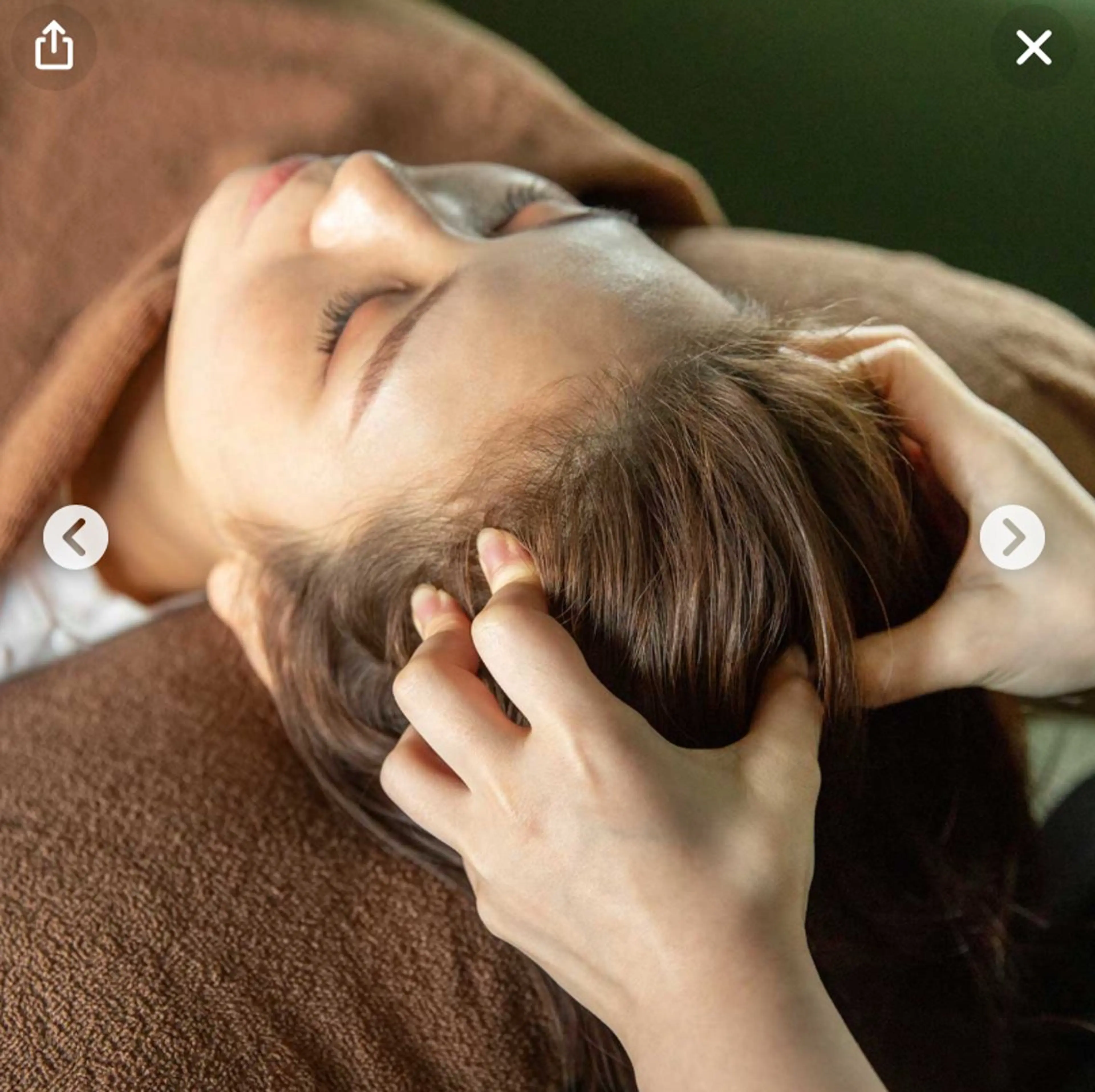 極上ヘッドスパの写真