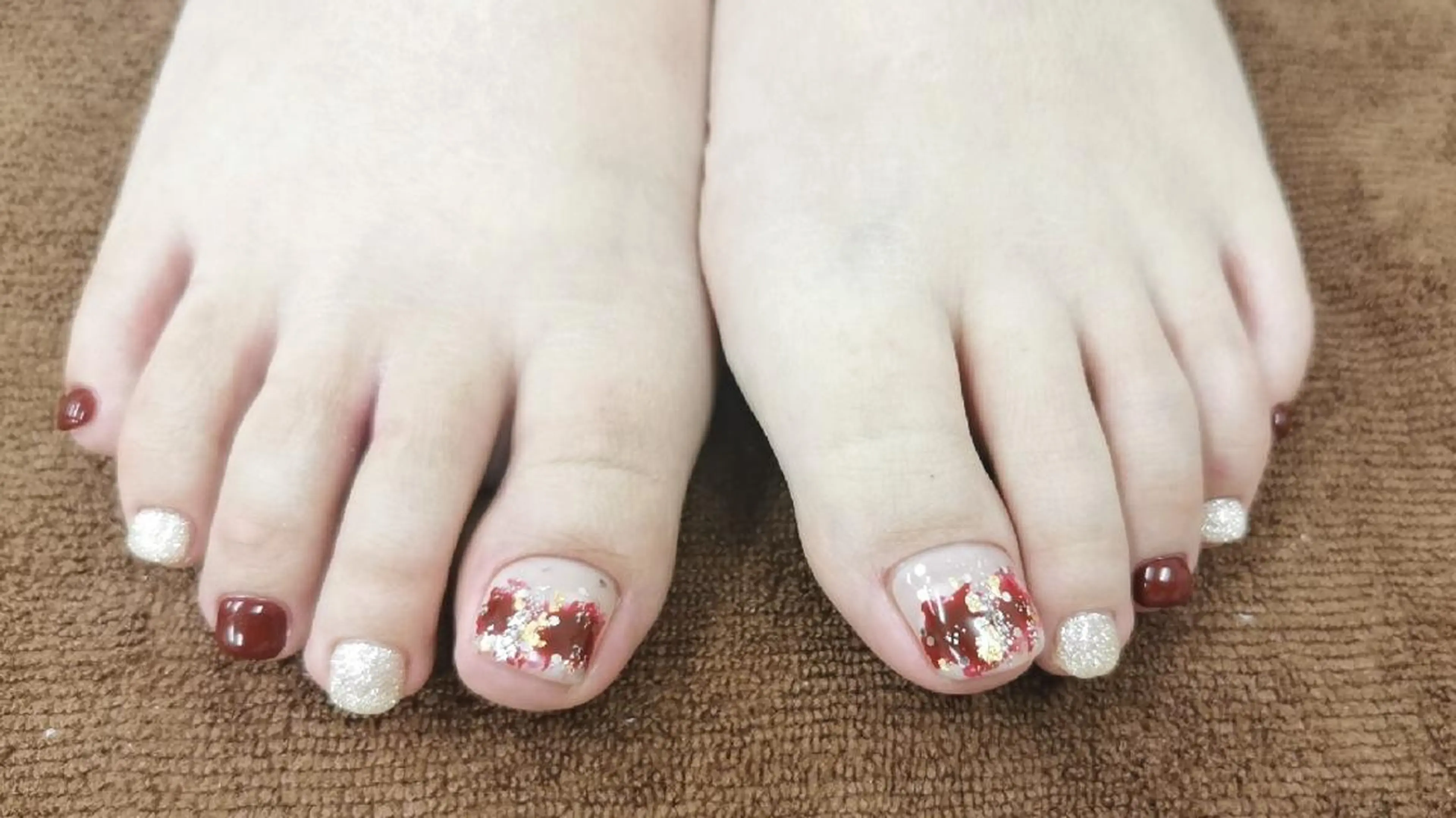 ネイル フットネイル 上福岡 らんらんのネイルデザイン