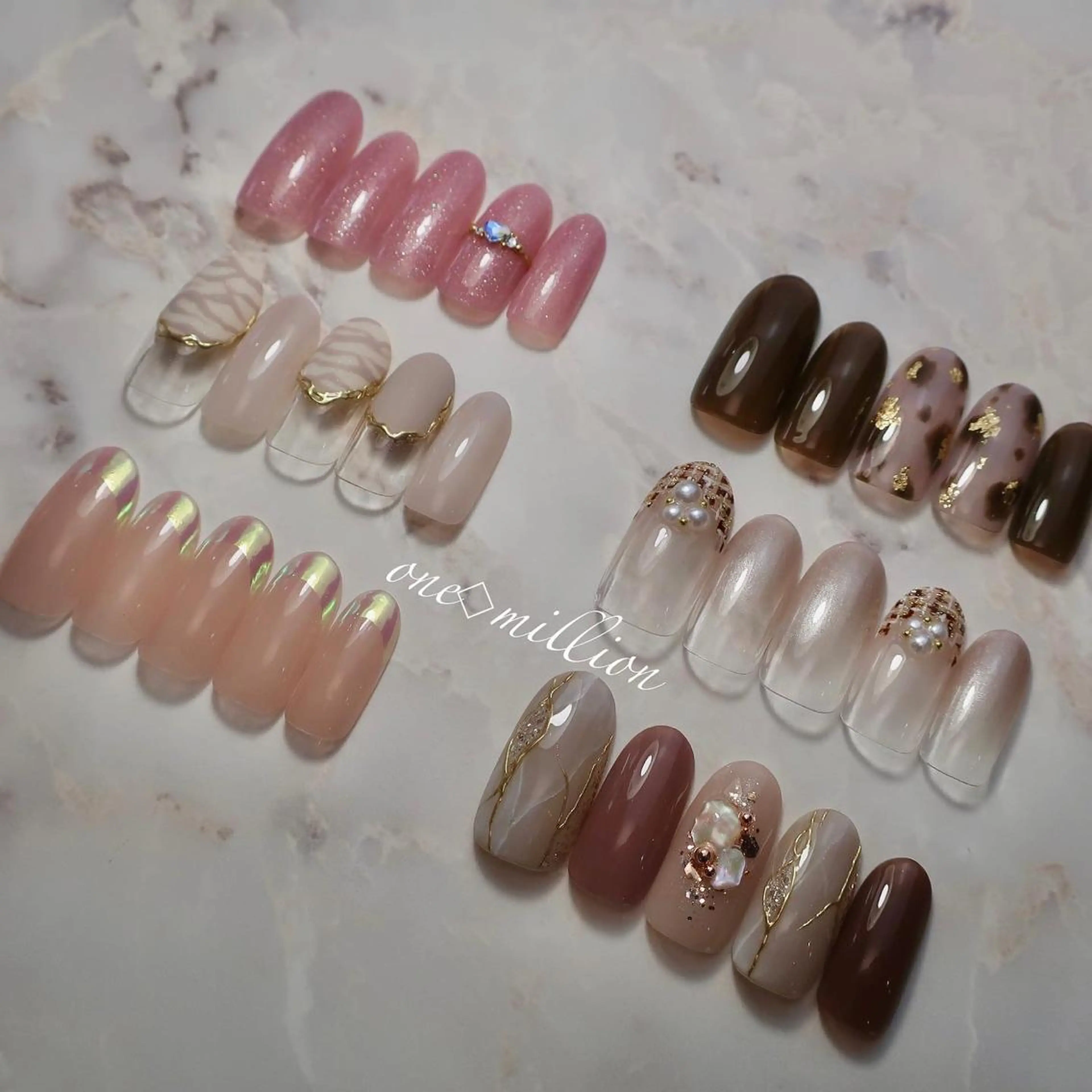ネイル nail salon ワンミリオンのネイルデザイン
