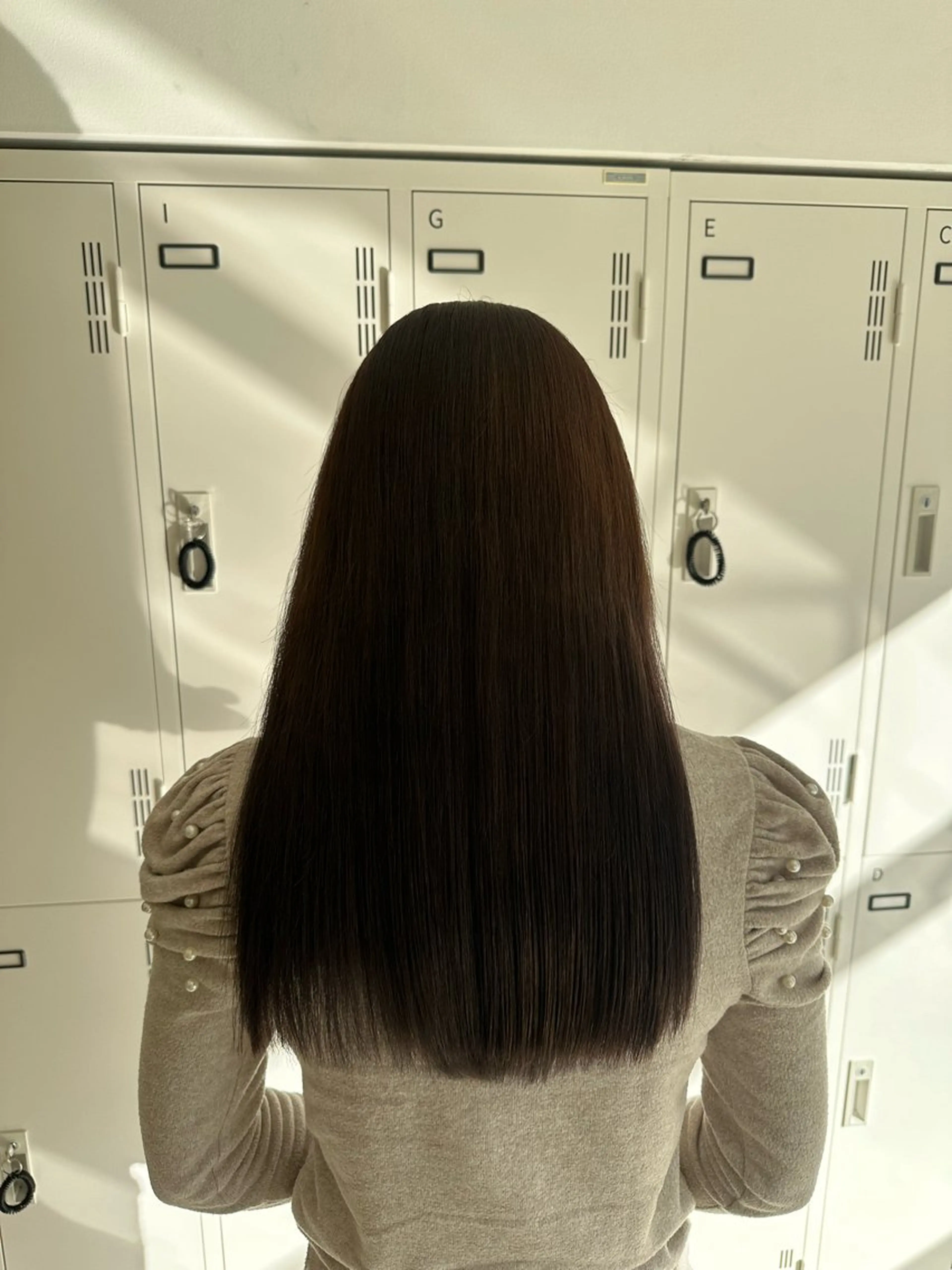 ロング カラー カット ヘアカラー 伊佐 愛のヘアスタイル