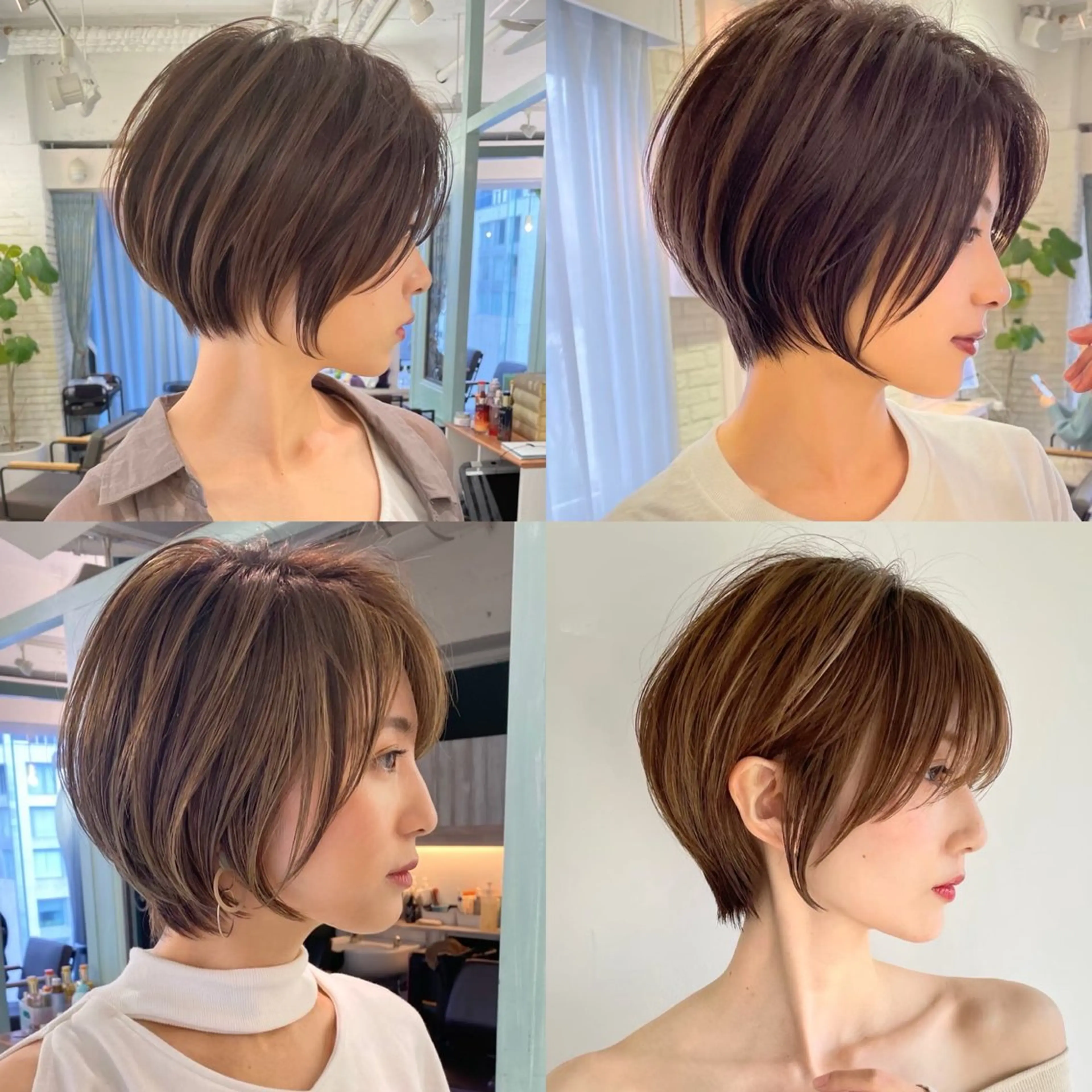 ショート 💎巻ける縮毛矯正/ 艶髪💎石渕智也のヘアスタイル