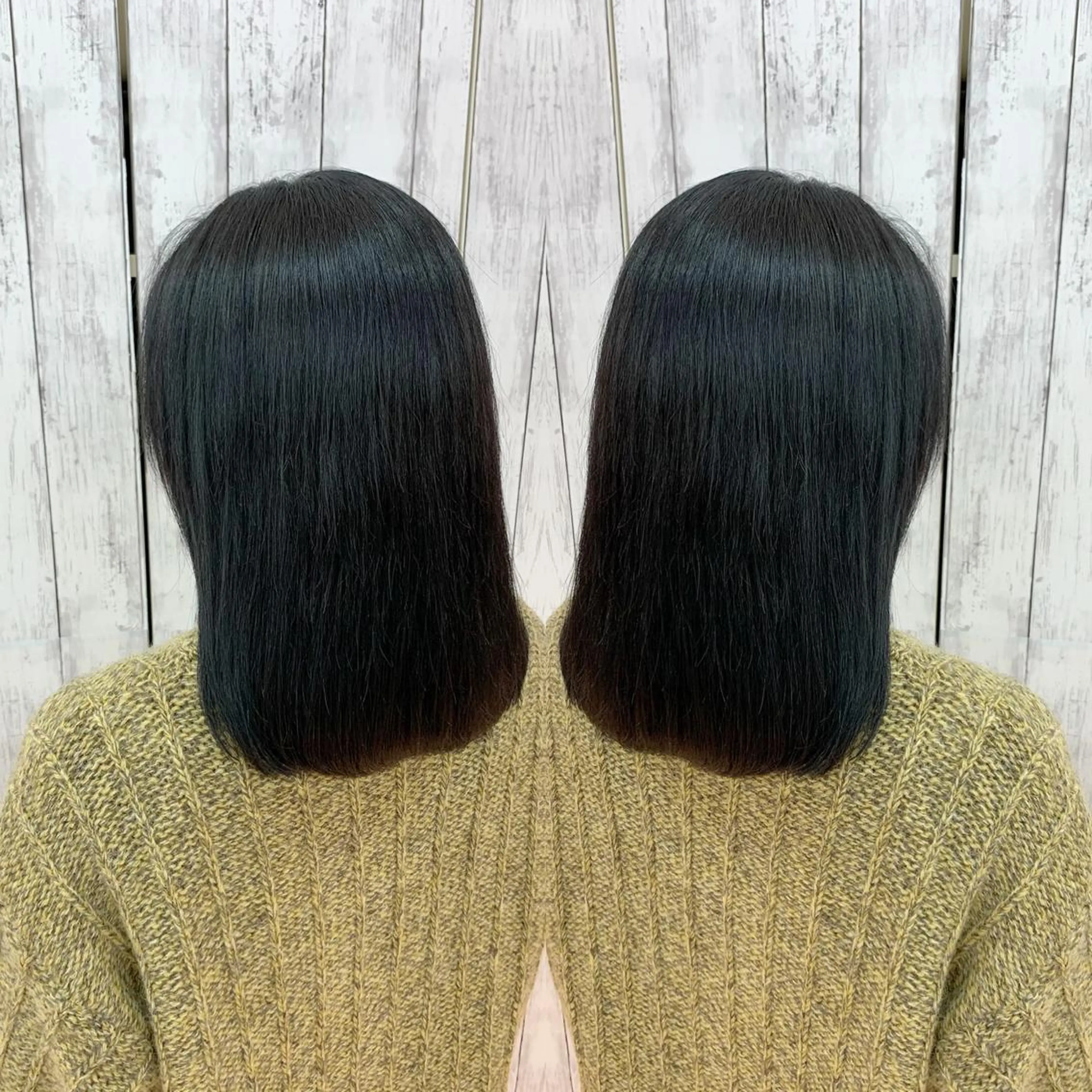 ミディアム カラー 髪質改善 Blumeのヘアスタイル