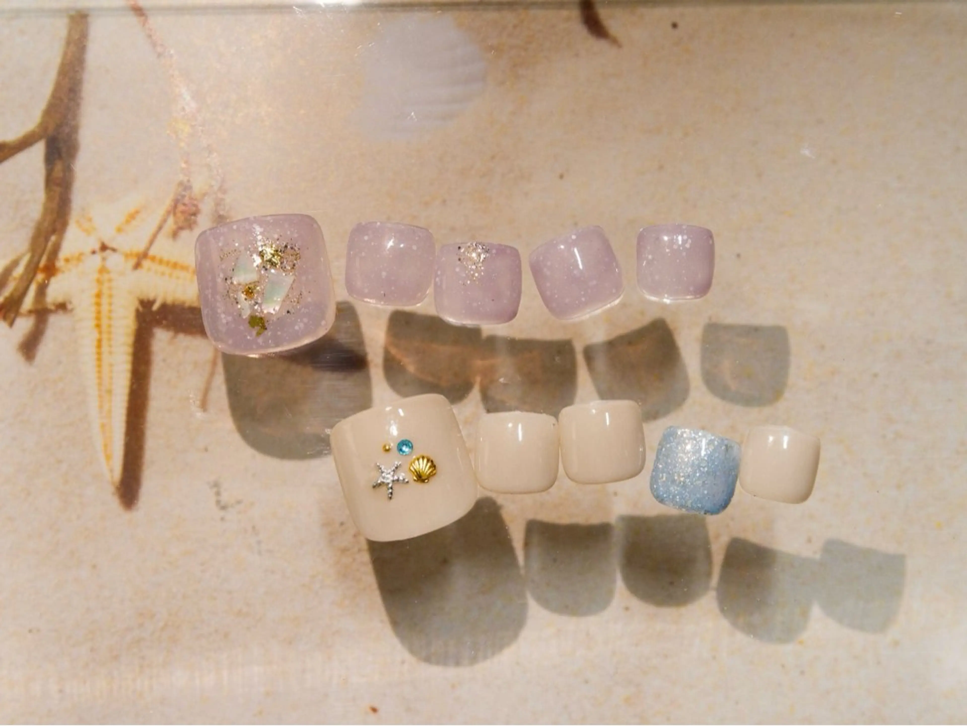 ネイル フットネイル クレアラルーチェ 博多駅前店のネイルデザイン