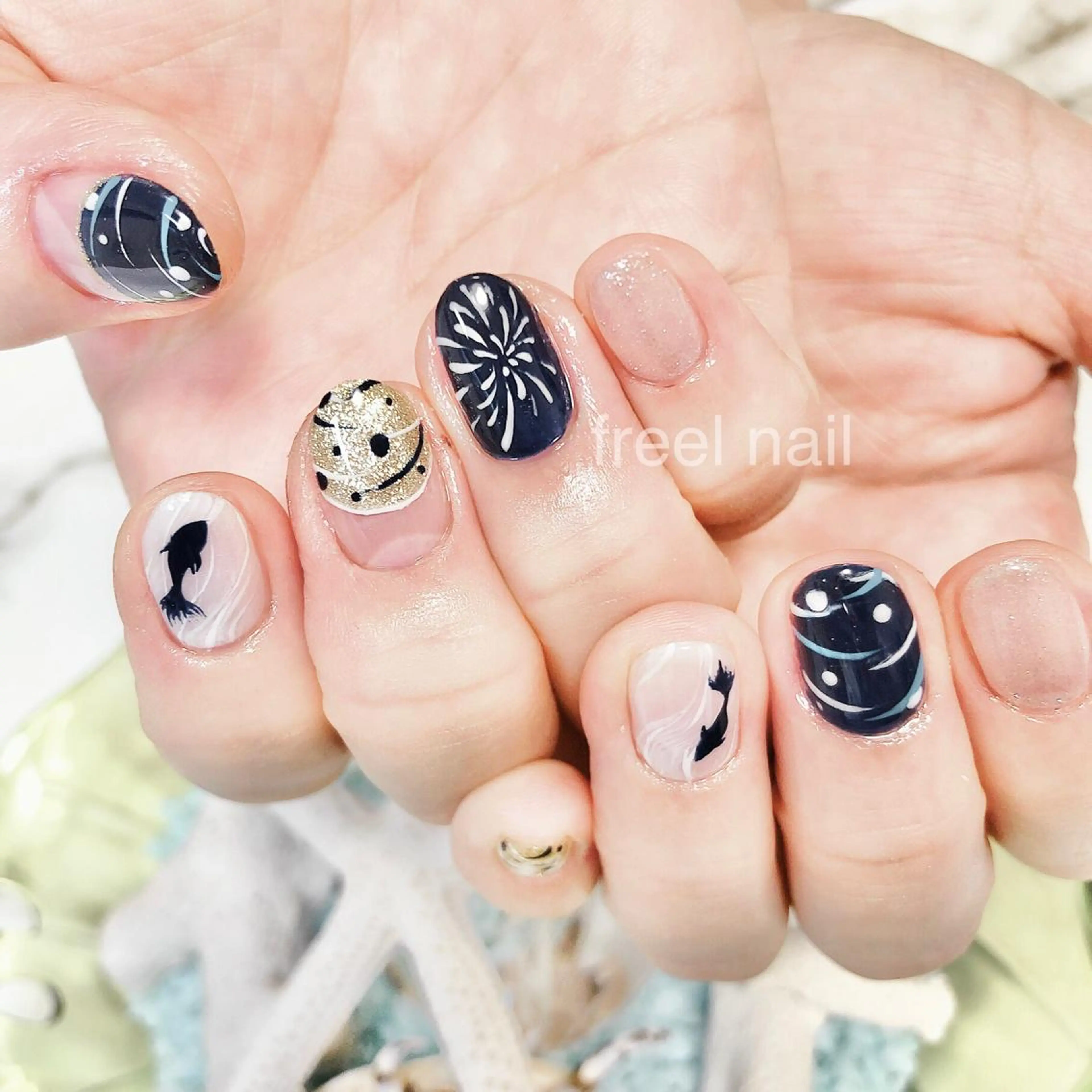 ネイル ハンドネイル freel Beautyのネイルデザイン
