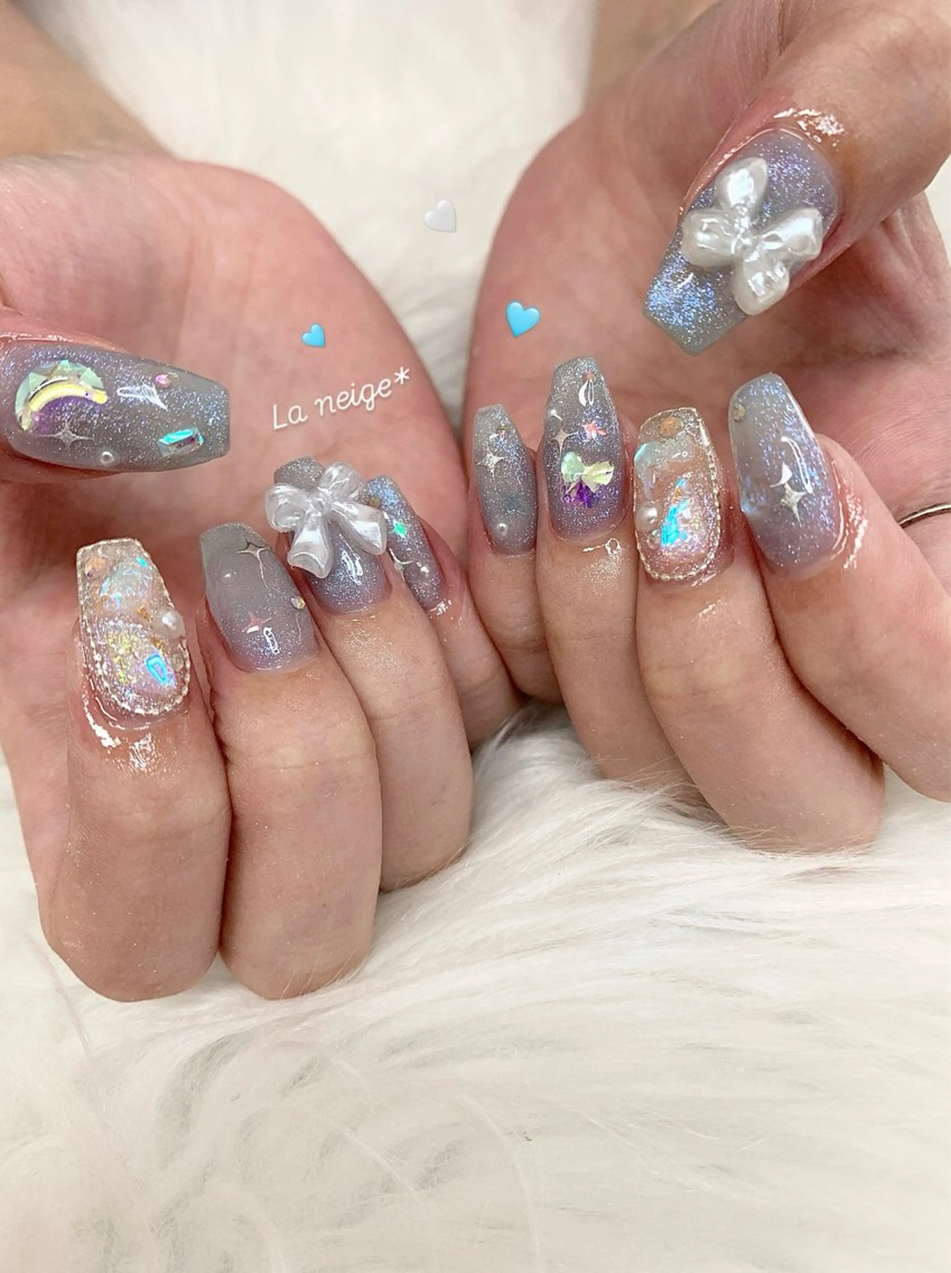 ネイル La neige* yuki 🐩🌙のネイルデザイン