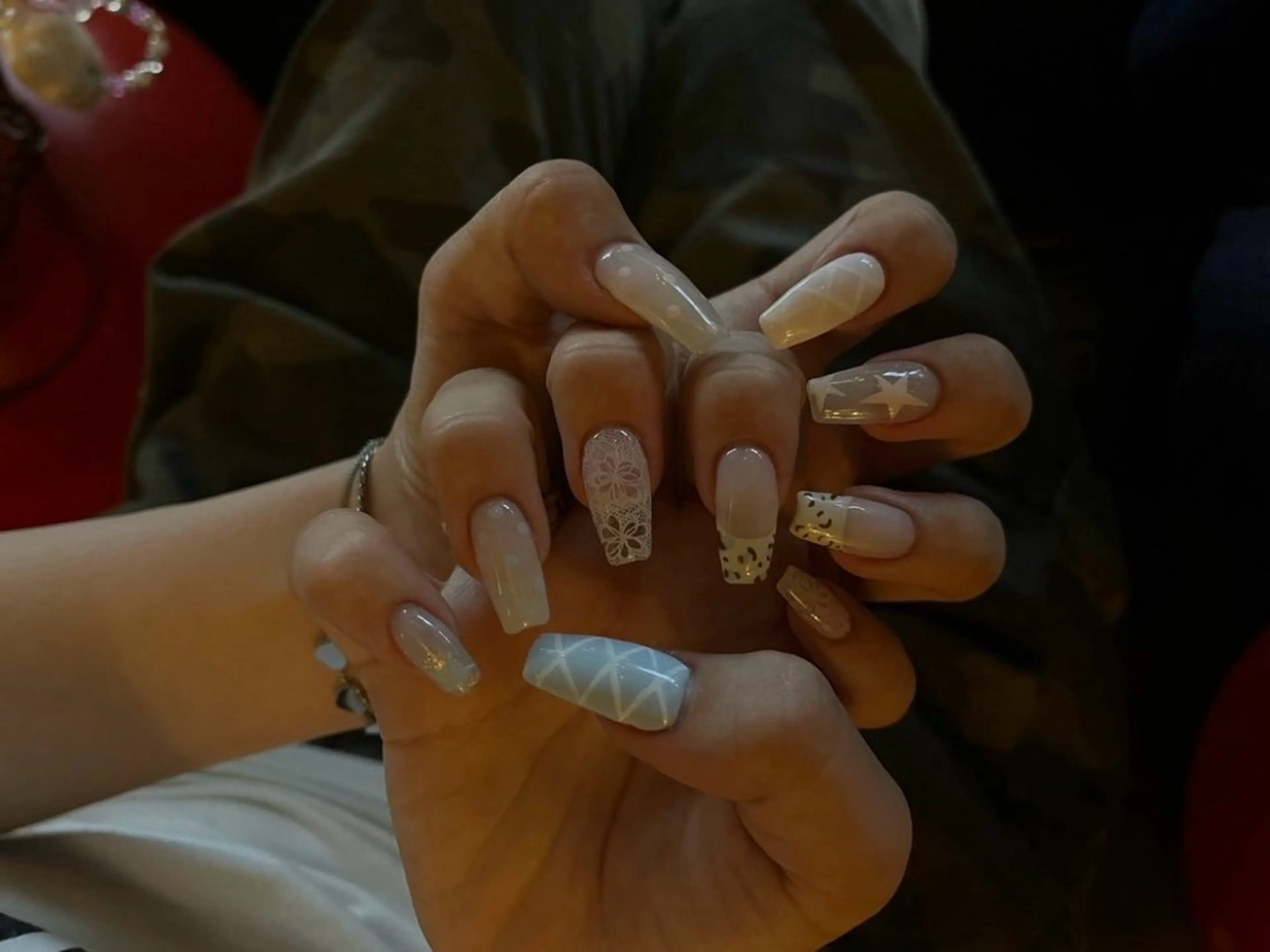 ネイル ハンドネイル IROHA NAIL Kurumi🪽🫧のネイルデザイン