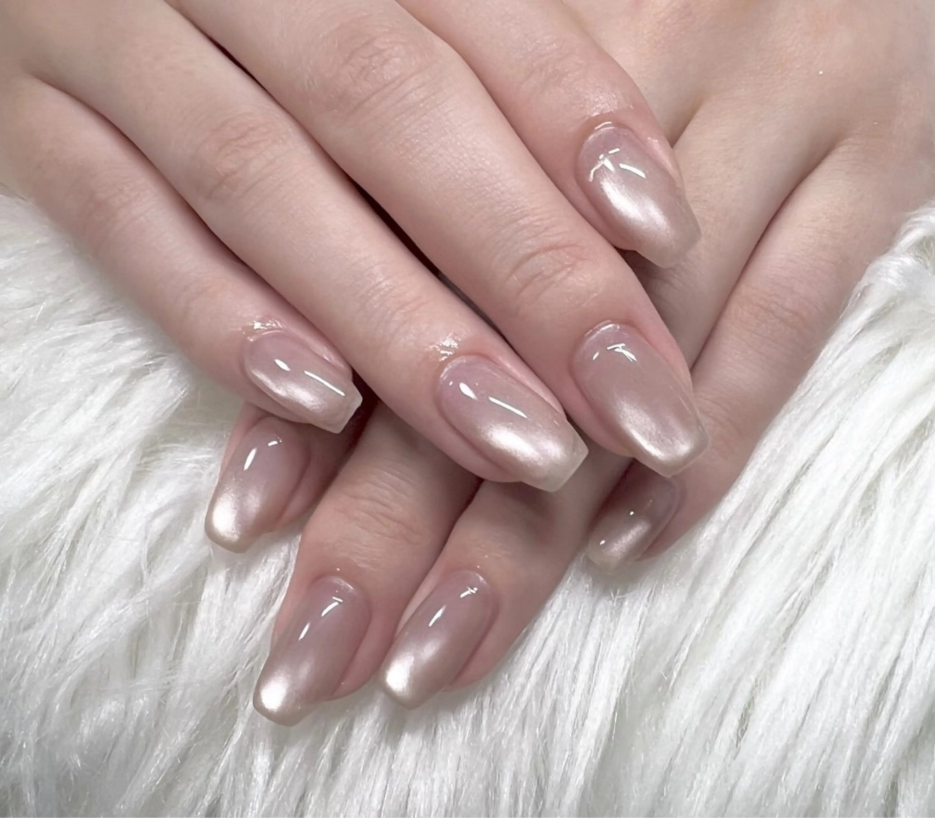 【口コミ投稿必須／オフ込み】マグネットネイル10本ワンカラーの写真