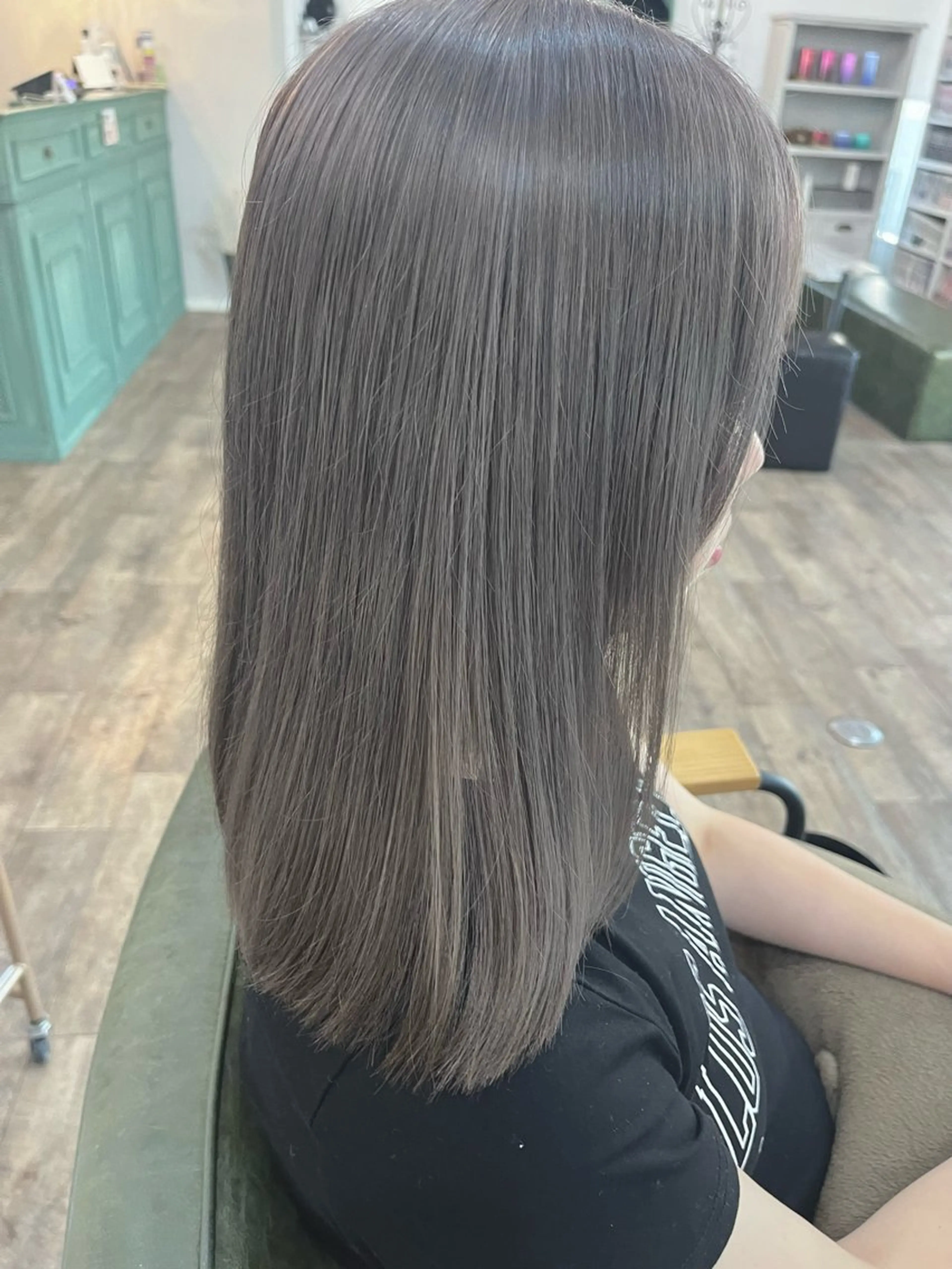 ミディアム ♡田口 結彩♡のヘアスタイル