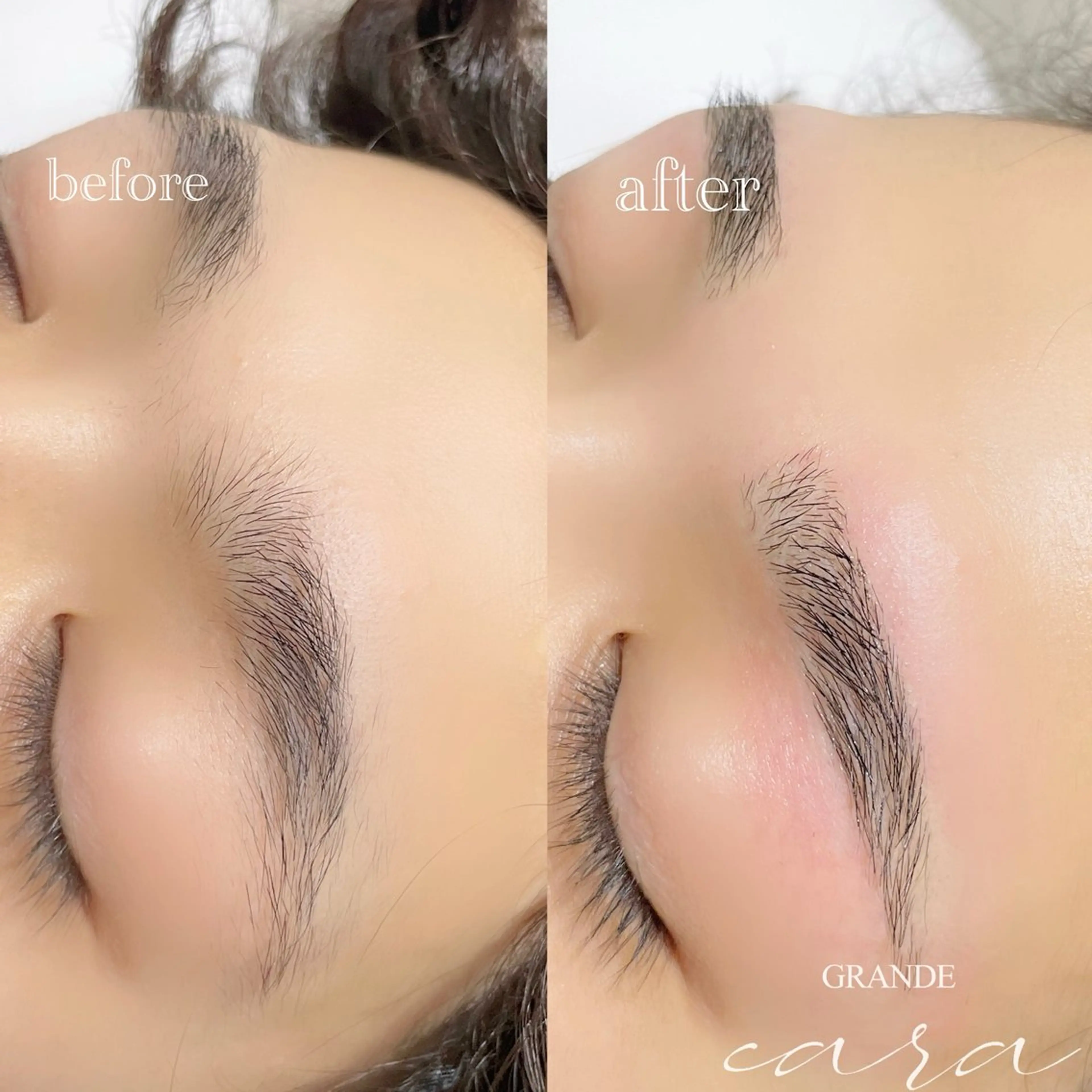 マツエク・マツパ ワックス脱毛 GRANDEcara 栄　manamiのマツエク・マツパデザイン