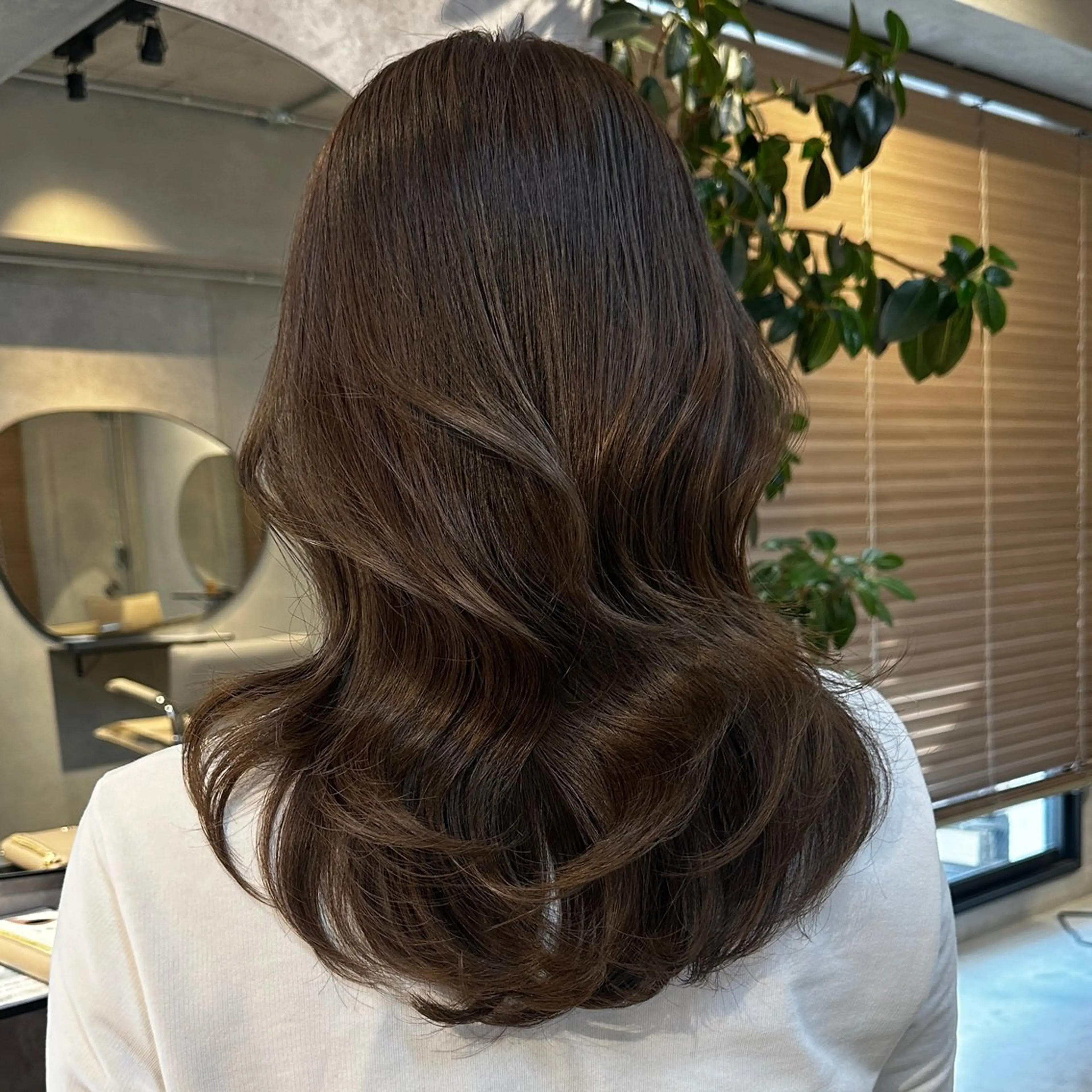 ロング カラー カット ヘアカラー トリートメント レイヤーカット /髪質改善 小池 祐のヘアスタイル