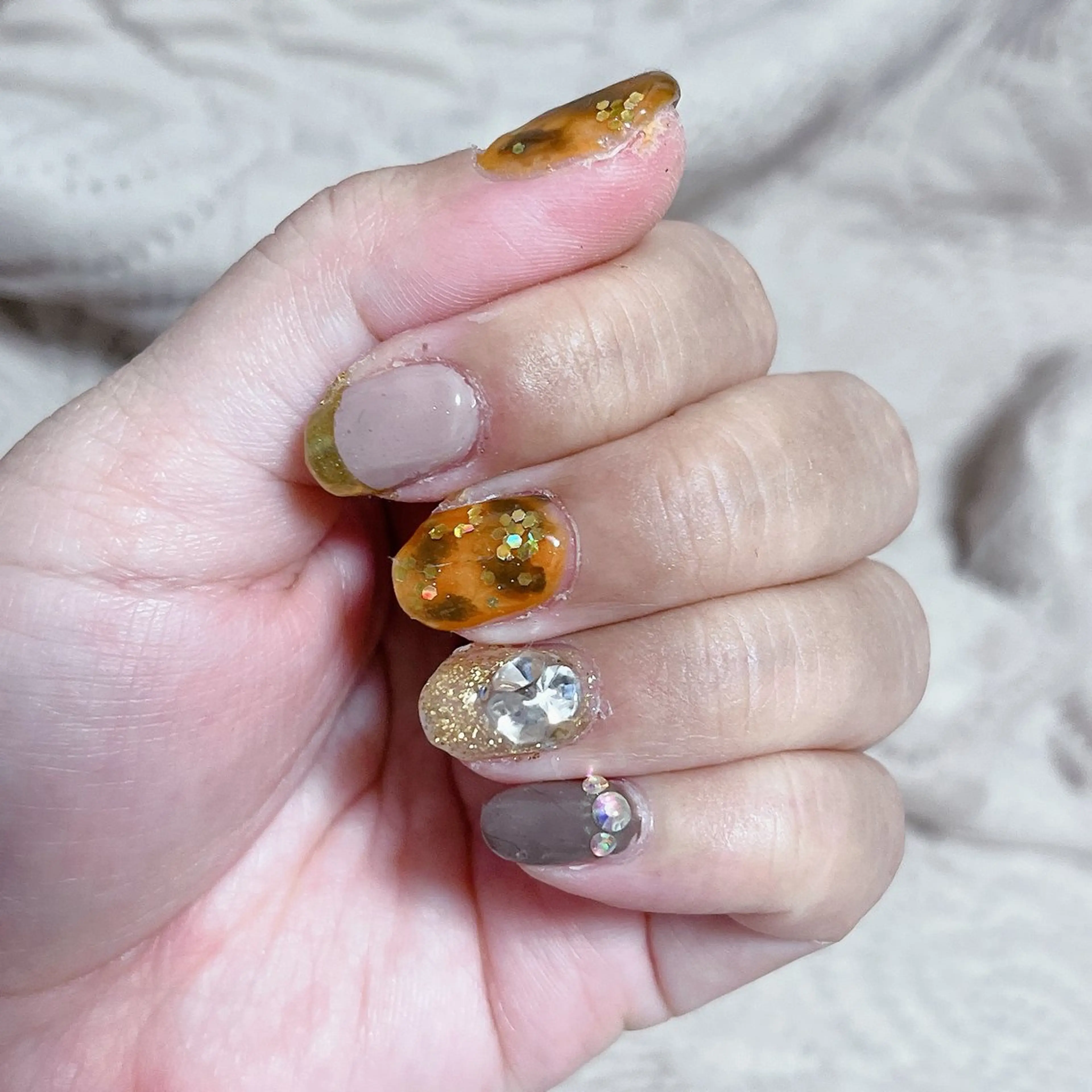 ハンド特別デザインネイル（当店オフ込み）の写真