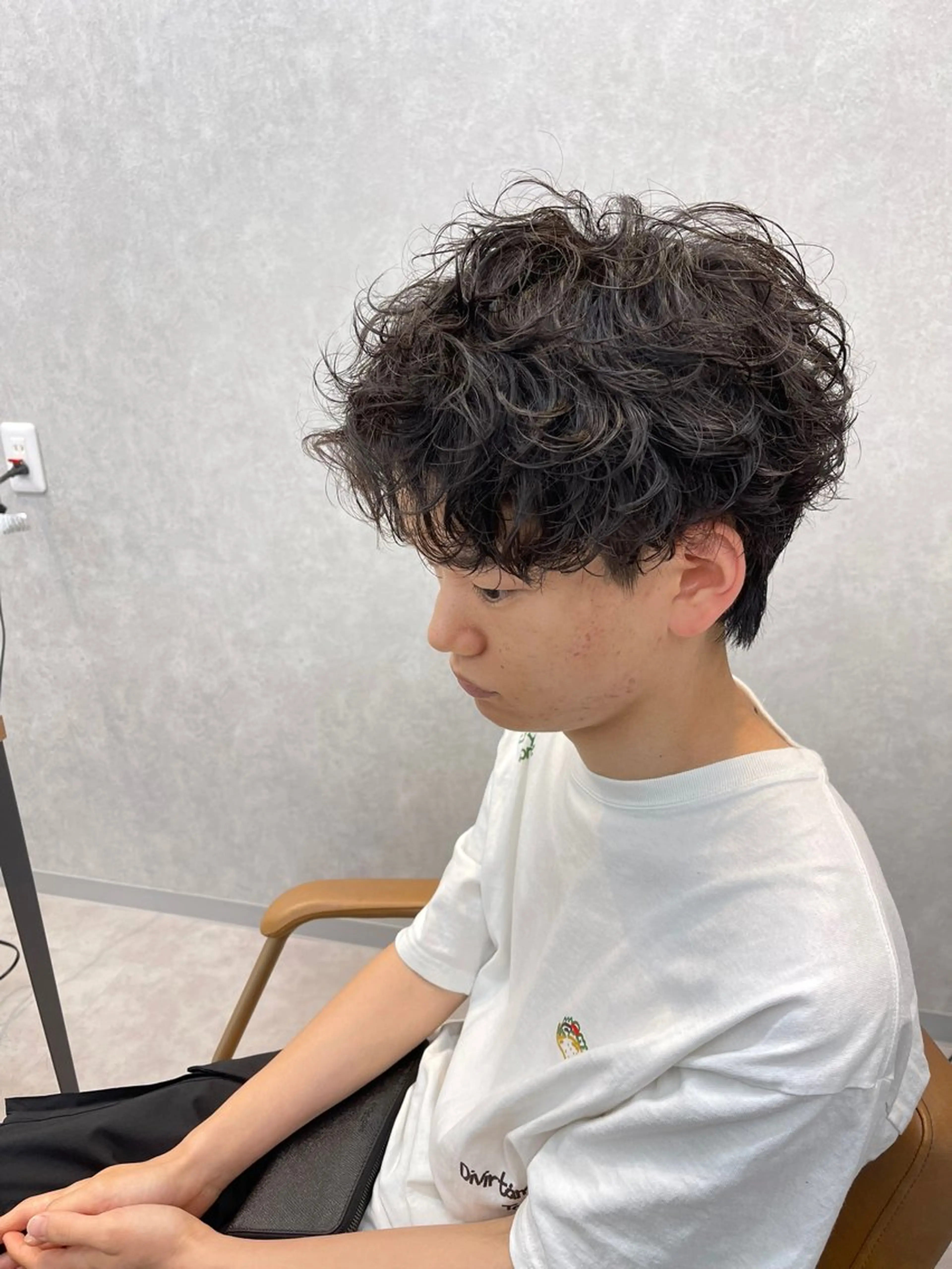 ショート パーマ メンズ メンズパーマ カット パーマ メンズパーマ職人/ 天神/tatsukiのヘアスタイル