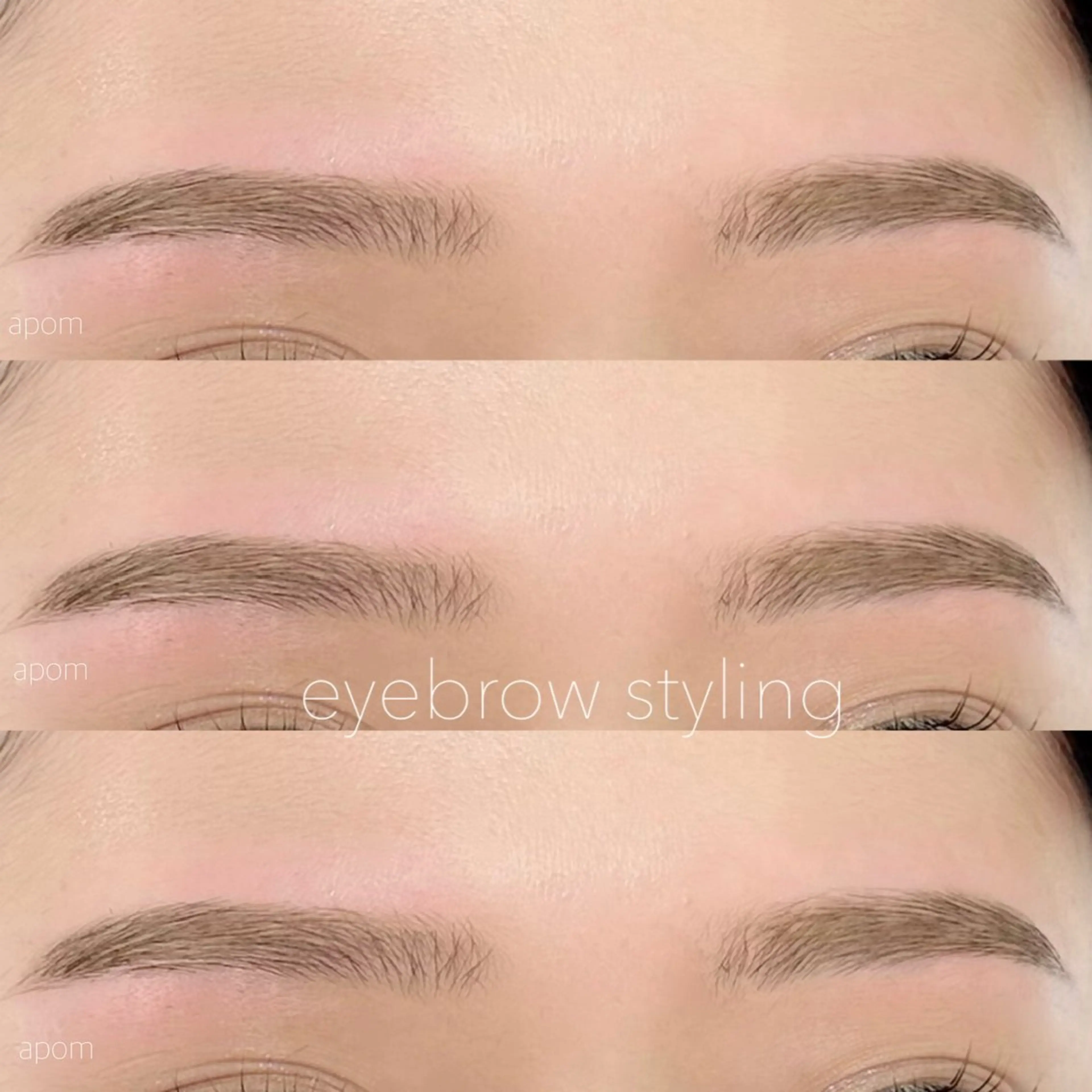 眉毛wax脱毛💎注意事項ありの写真