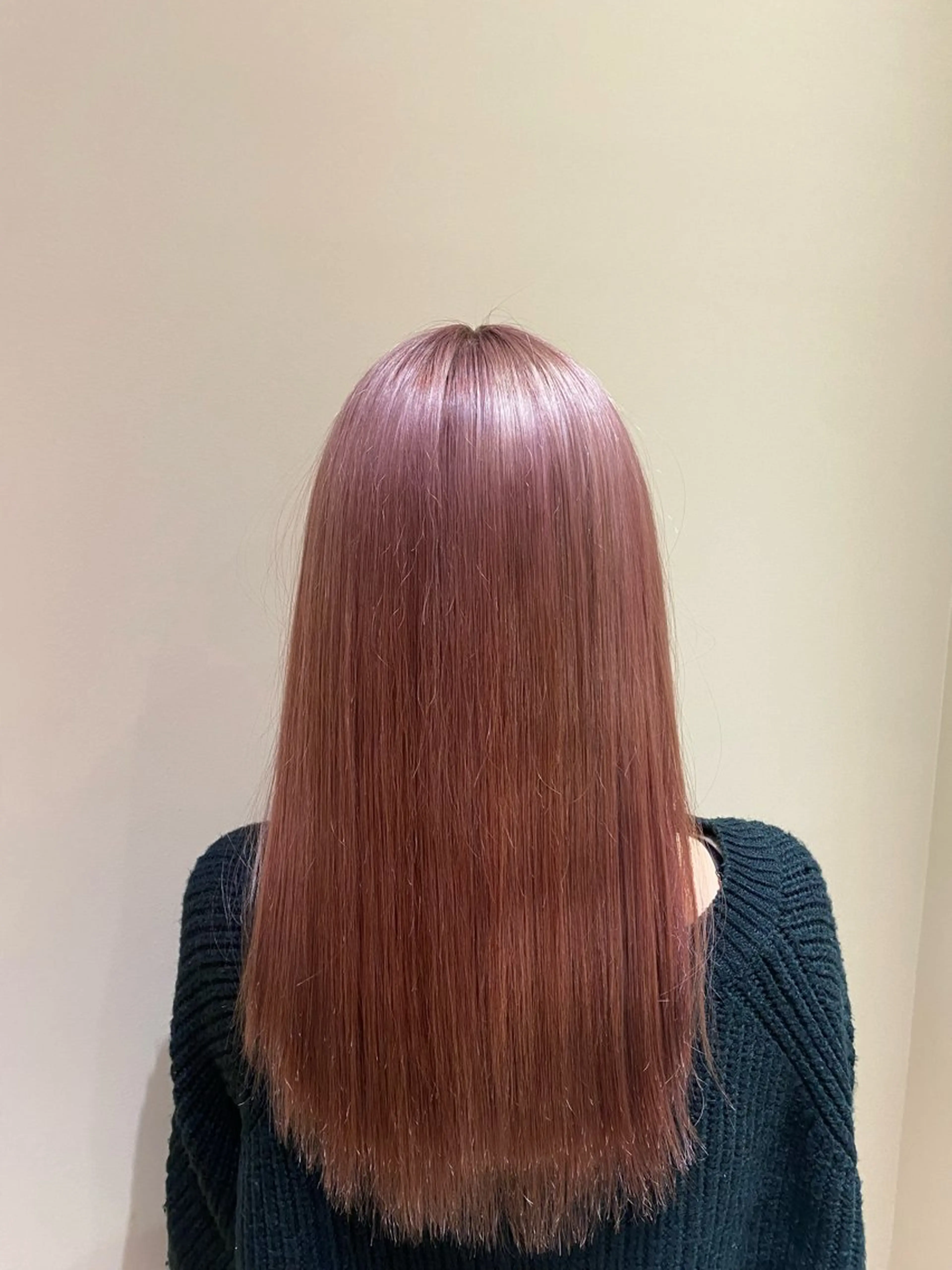 カラー ヘアカラー トリートメント 中島愛佳🐥⸒⸒ 縮毛矯正/艶髪カラーのヘアスタイル