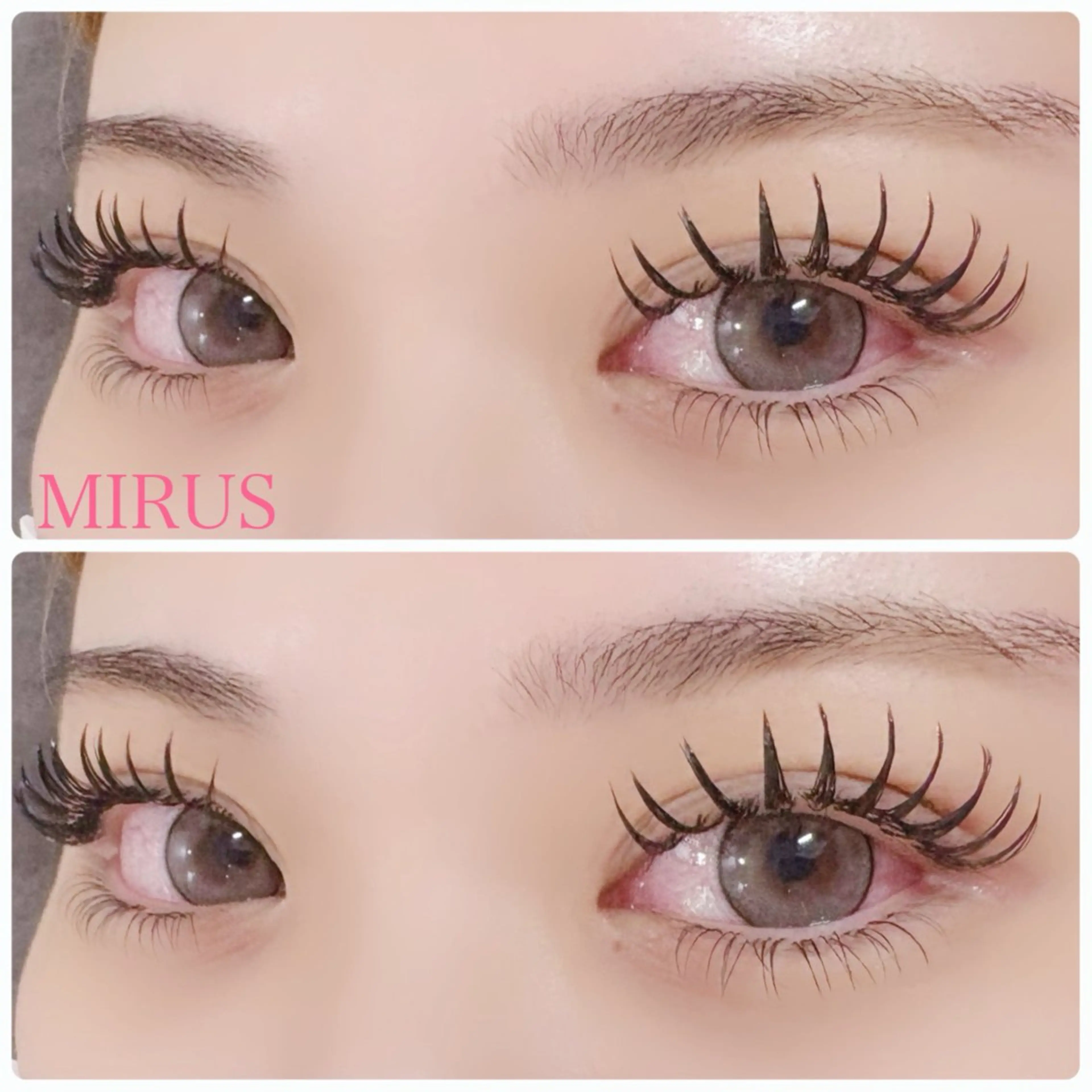 マツエク・マツパ バインドロック 下まつげエクステ Asuka Yamaguchiのマツエク・マツパデザイン