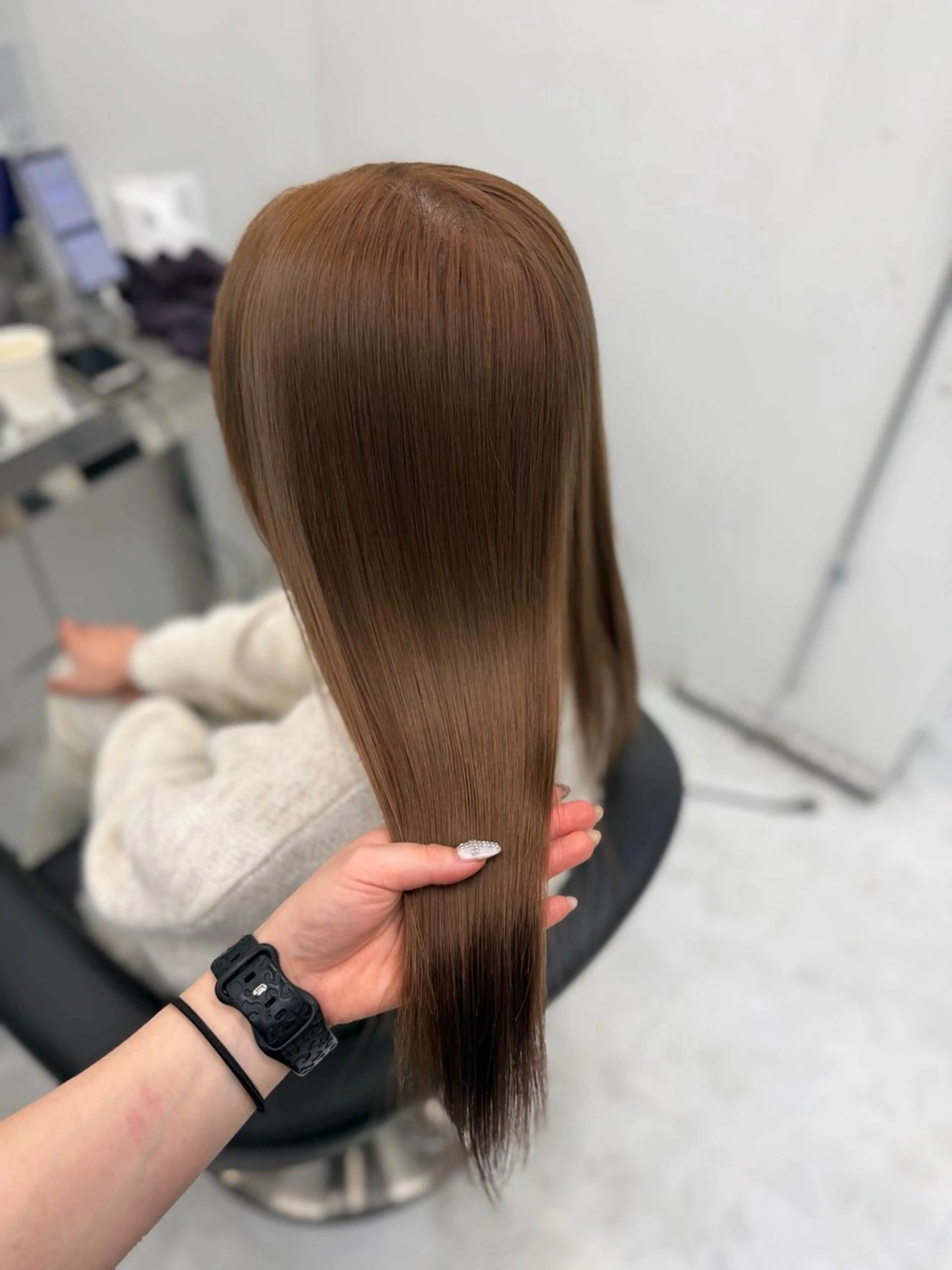 カラー ヘアカラー トリートメント 透ける透明感カラー 🎀anju/渋谷のヘアスタイル