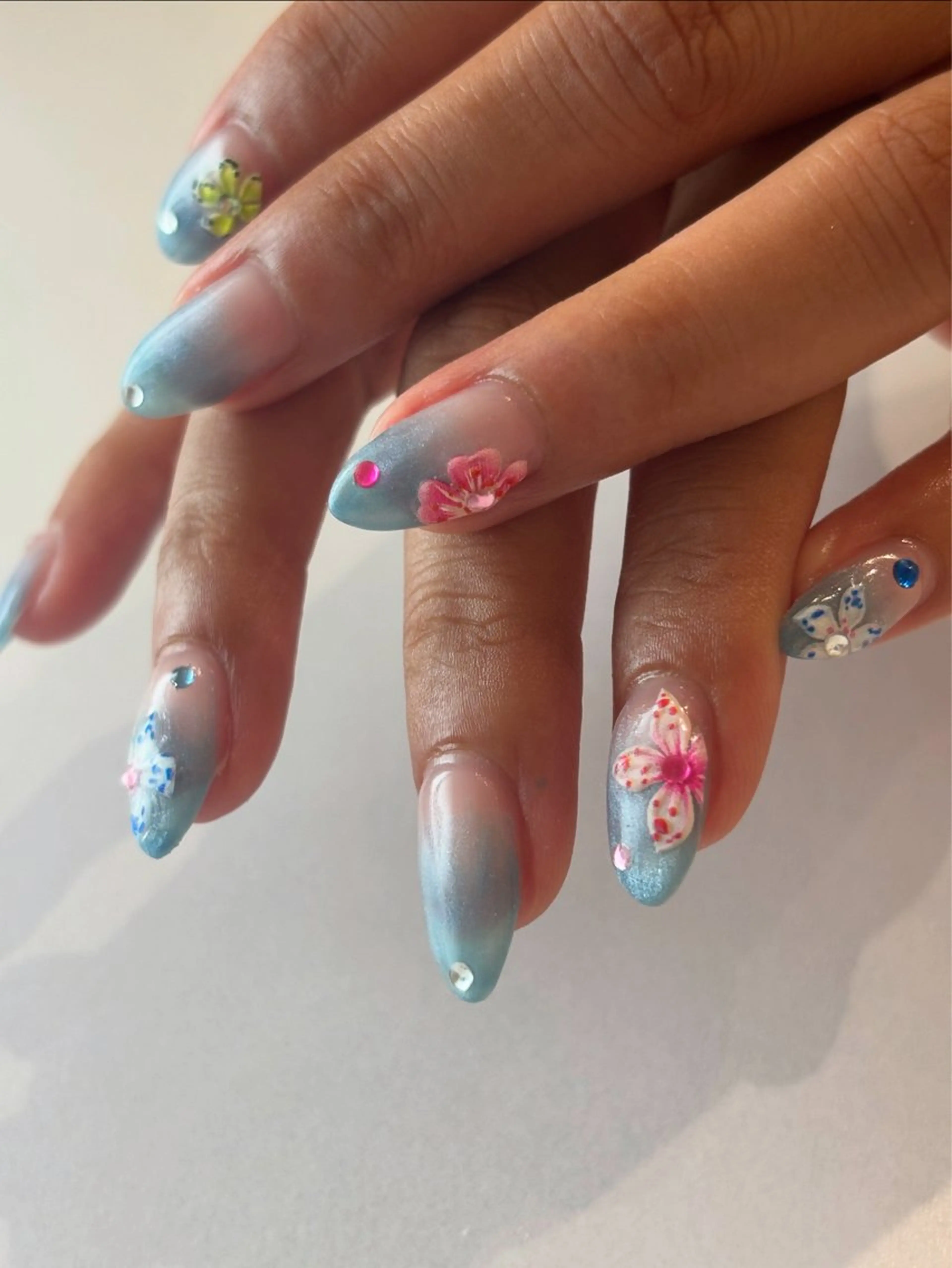 ネイル 夏ネイル ハンドネイル Ann nailのネイルデザイン
