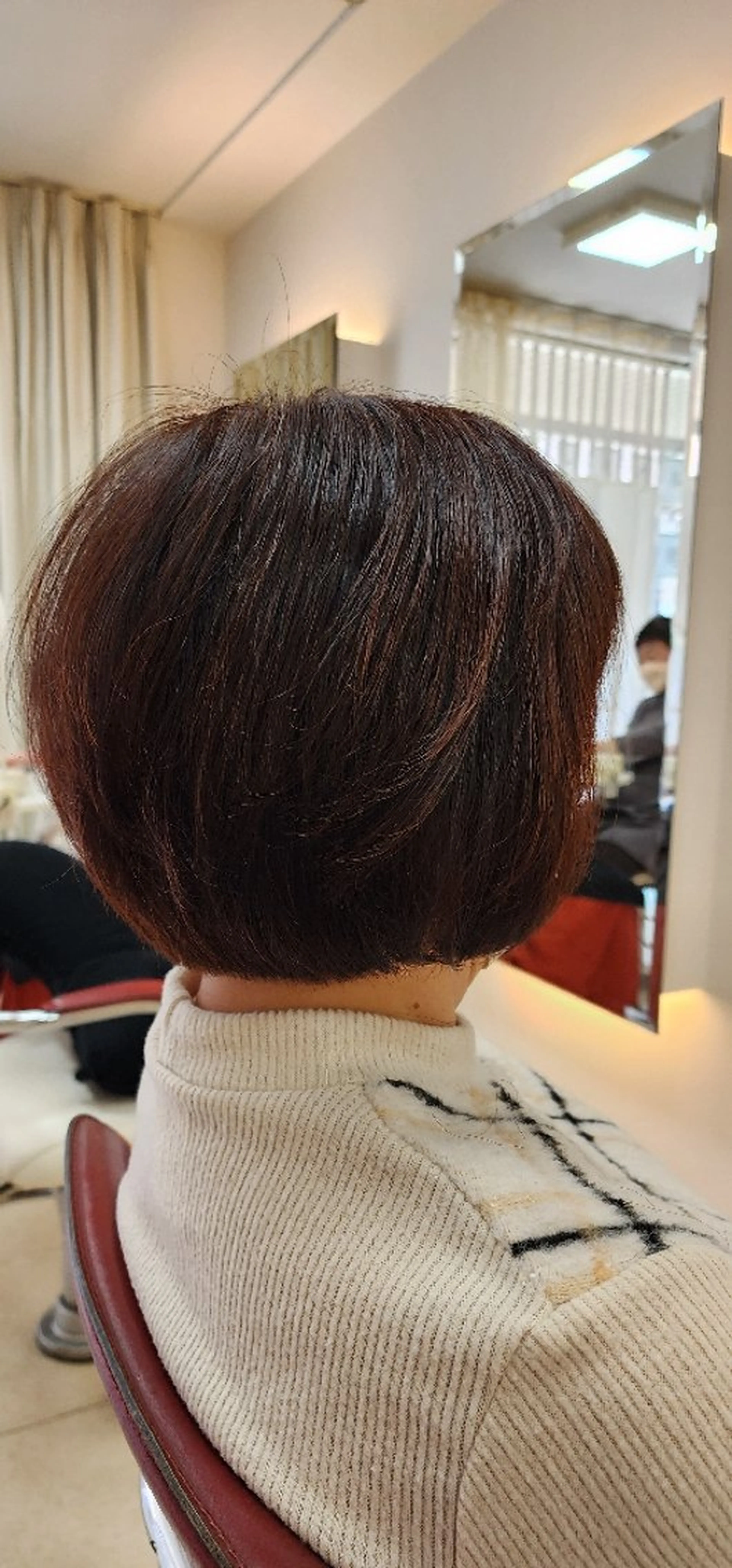 ミディアム カラー hairmake Juinのヘアスタイル