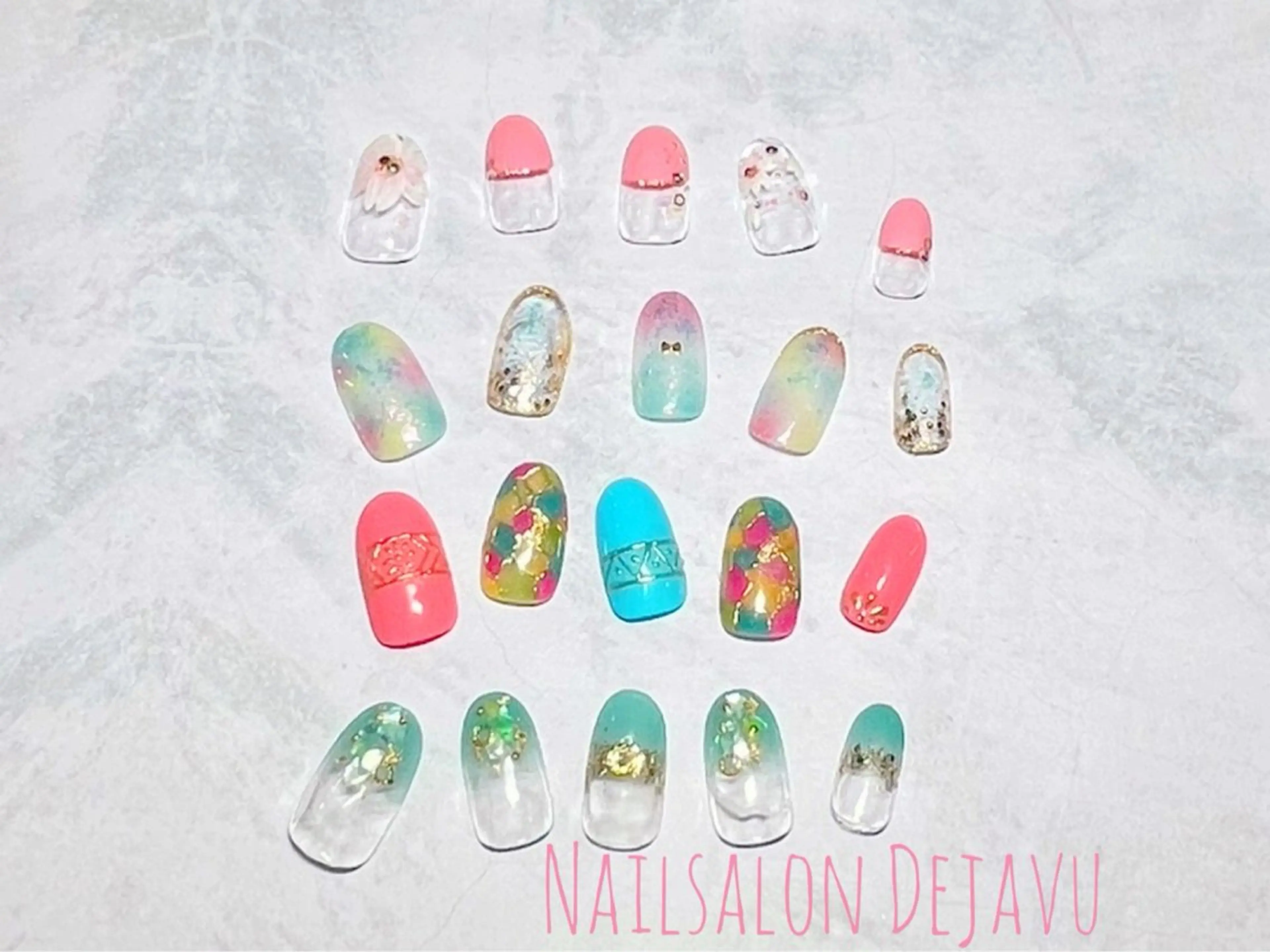 ネイル ハンドネイル Nail salon Dejavu 🌿のネイルデザイン