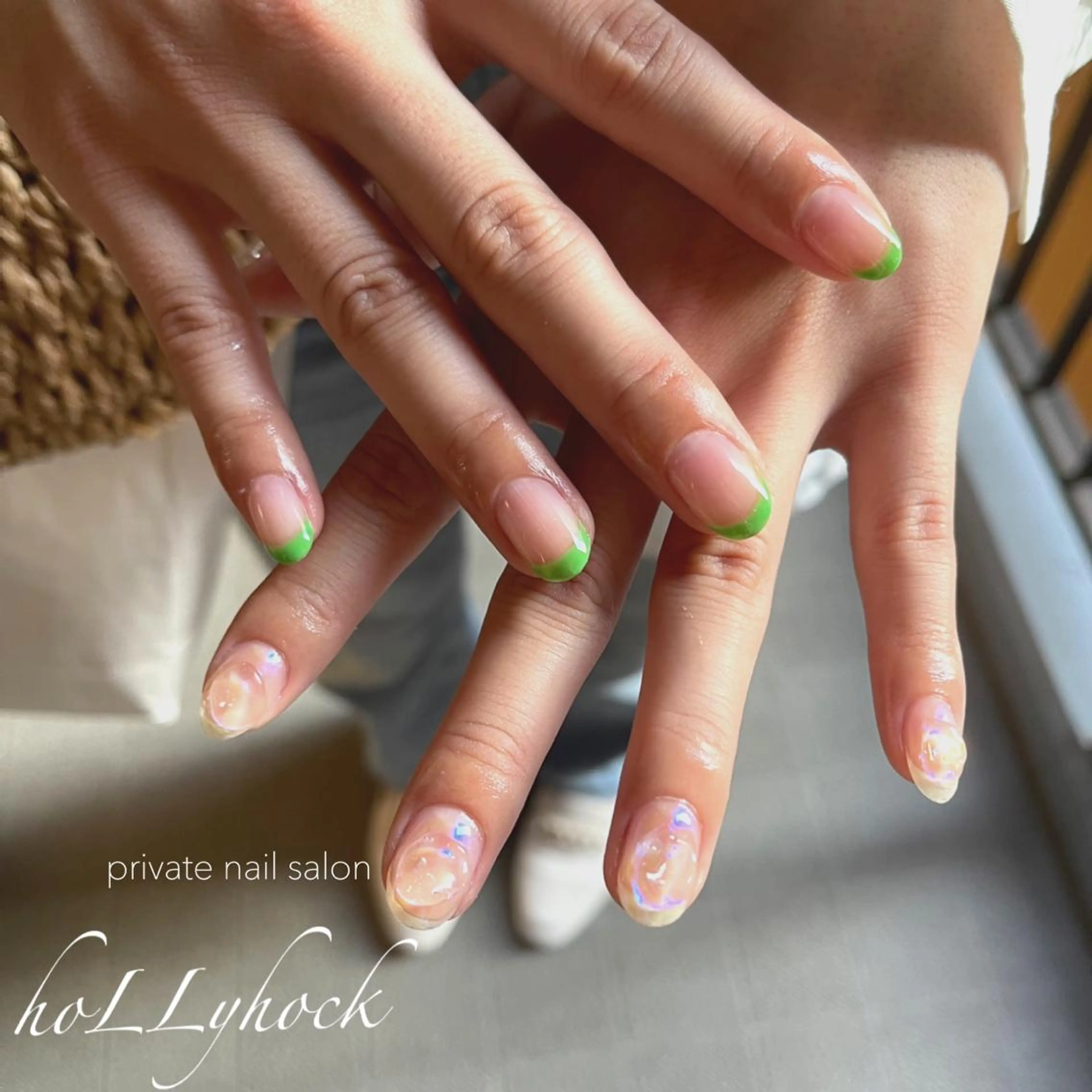 ネイル nail salon hoLLyhockのネイルデザイン