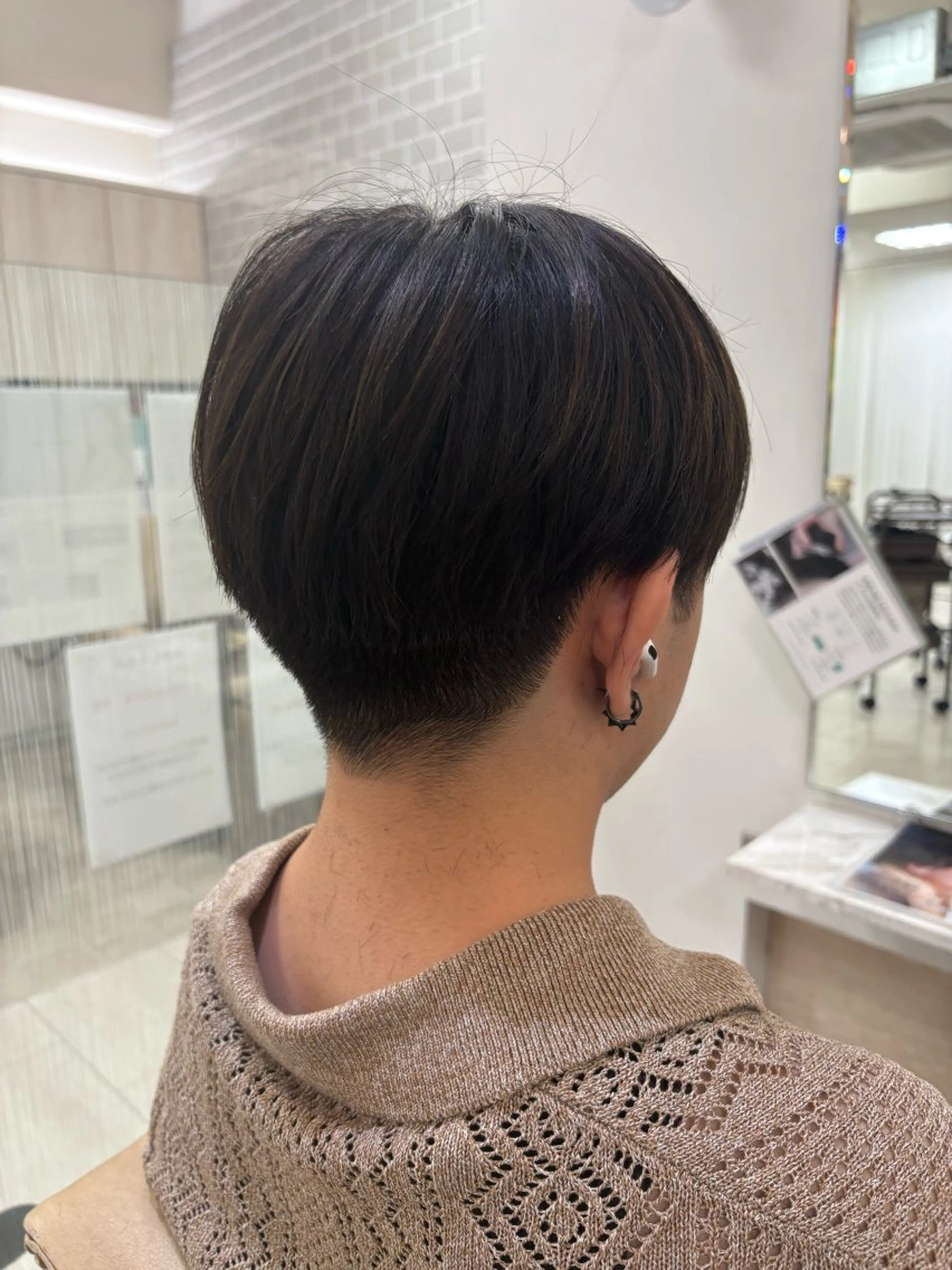 メンズ 栗田 優月のヘアスタイル