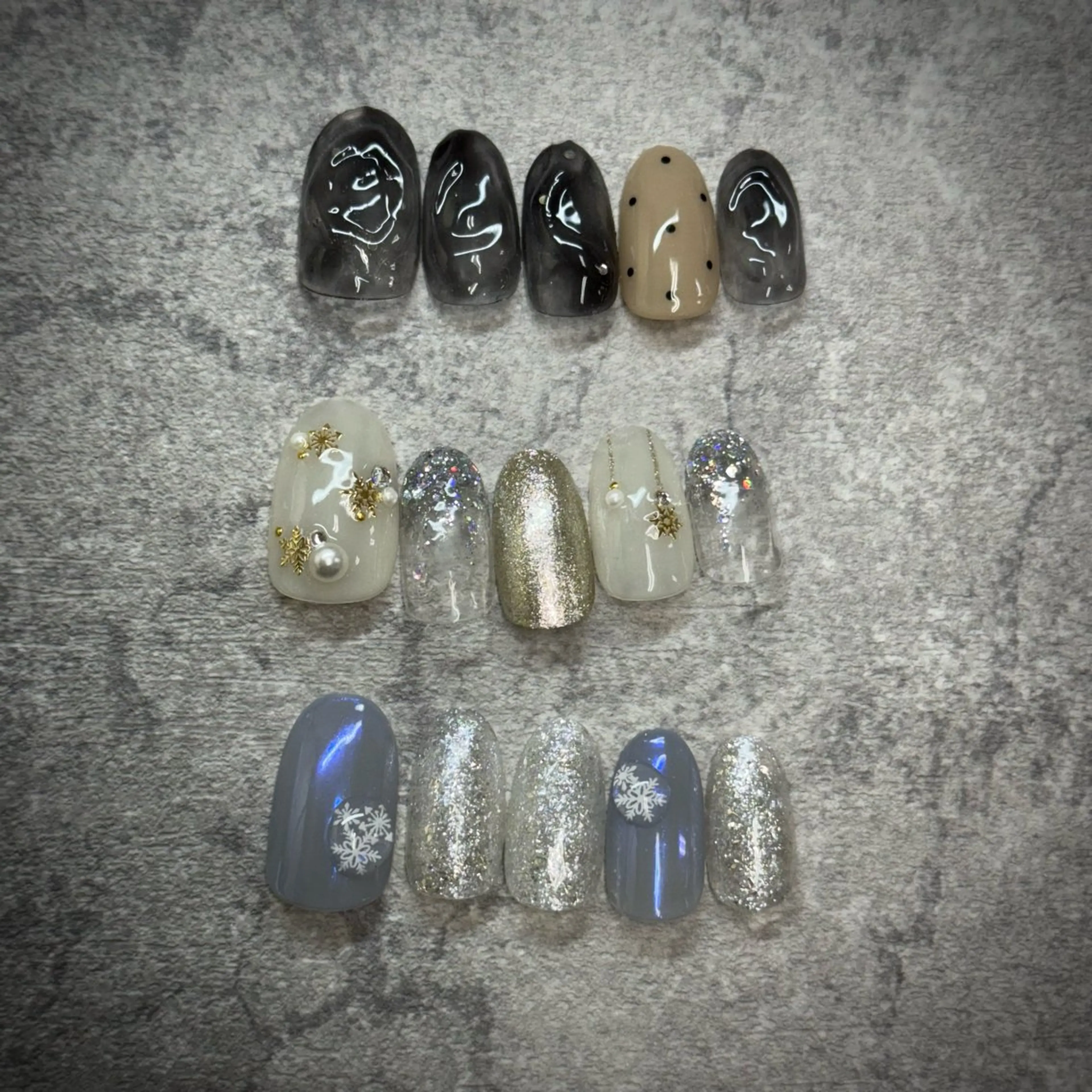 定額メニューハンド💅店内サンプル🦋¥8,250-~《ソフトジェルオフ無料》の写真