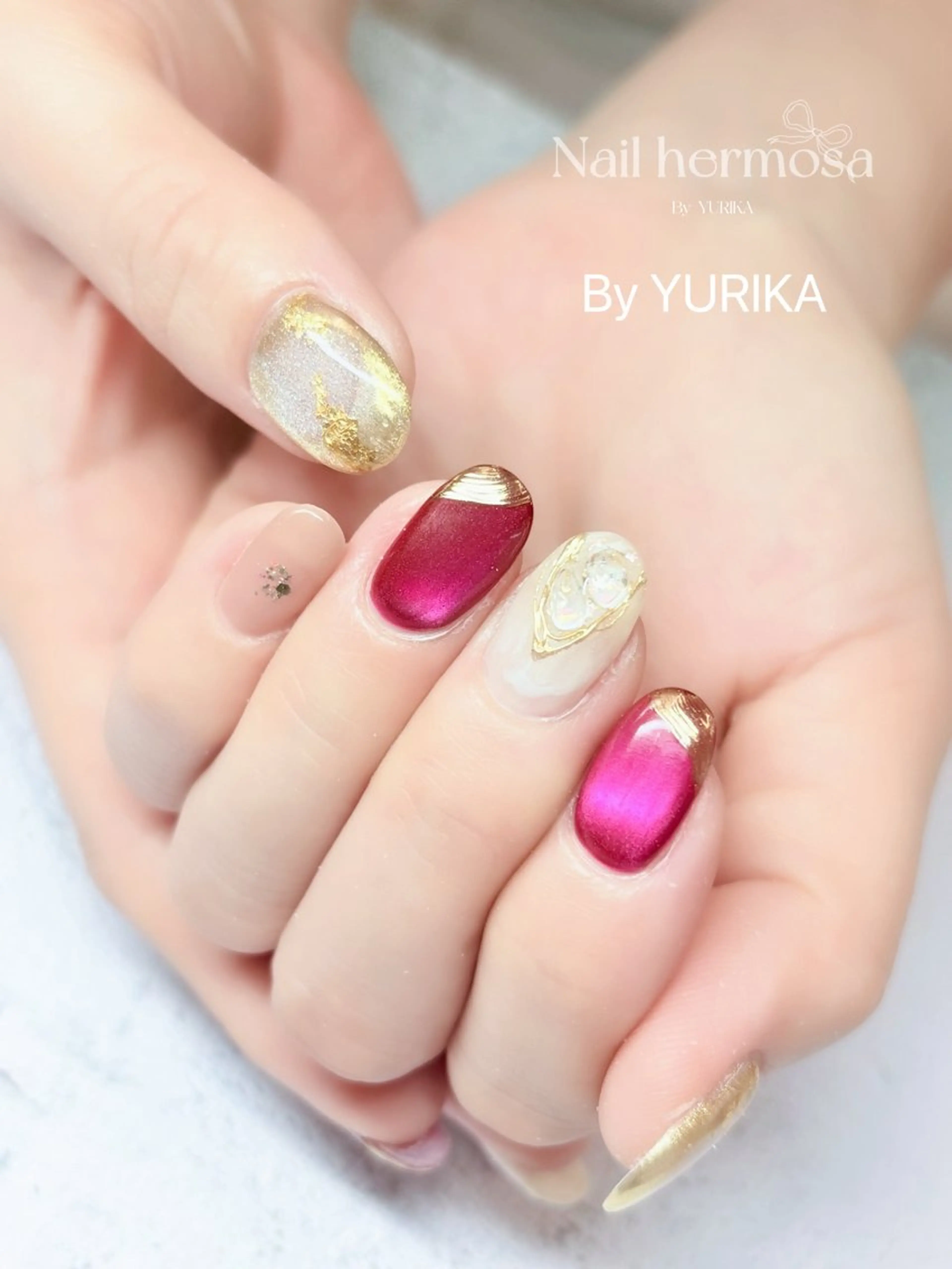 ネイル フラッシュネイル フットネイル ジェルネイル 韓国ネイル マグネットネイル ハンドネイル ネイル エルモサのネイルデザイン