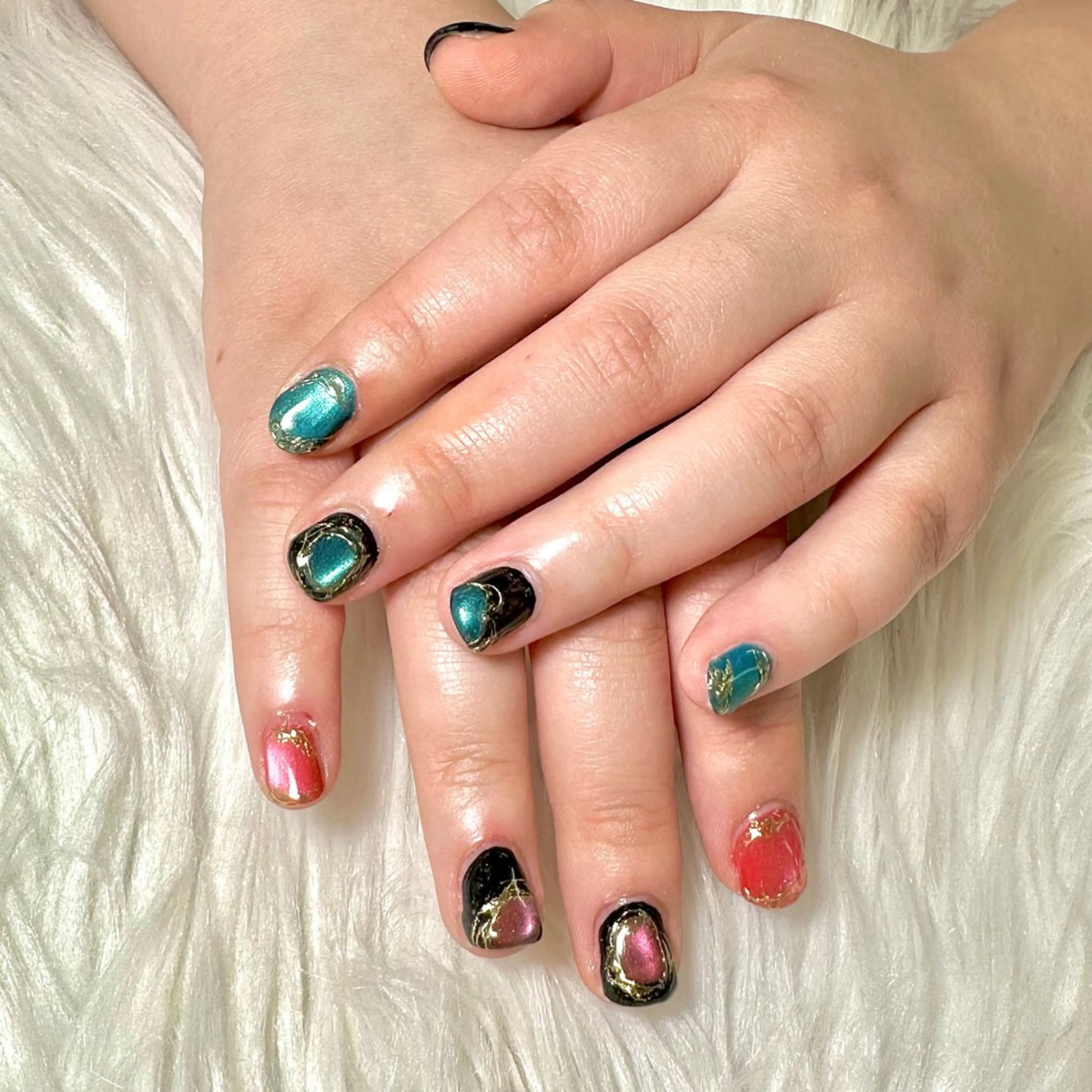 ネイル ハンドネイル Heartnail Hino Reinaのネイルデザイン