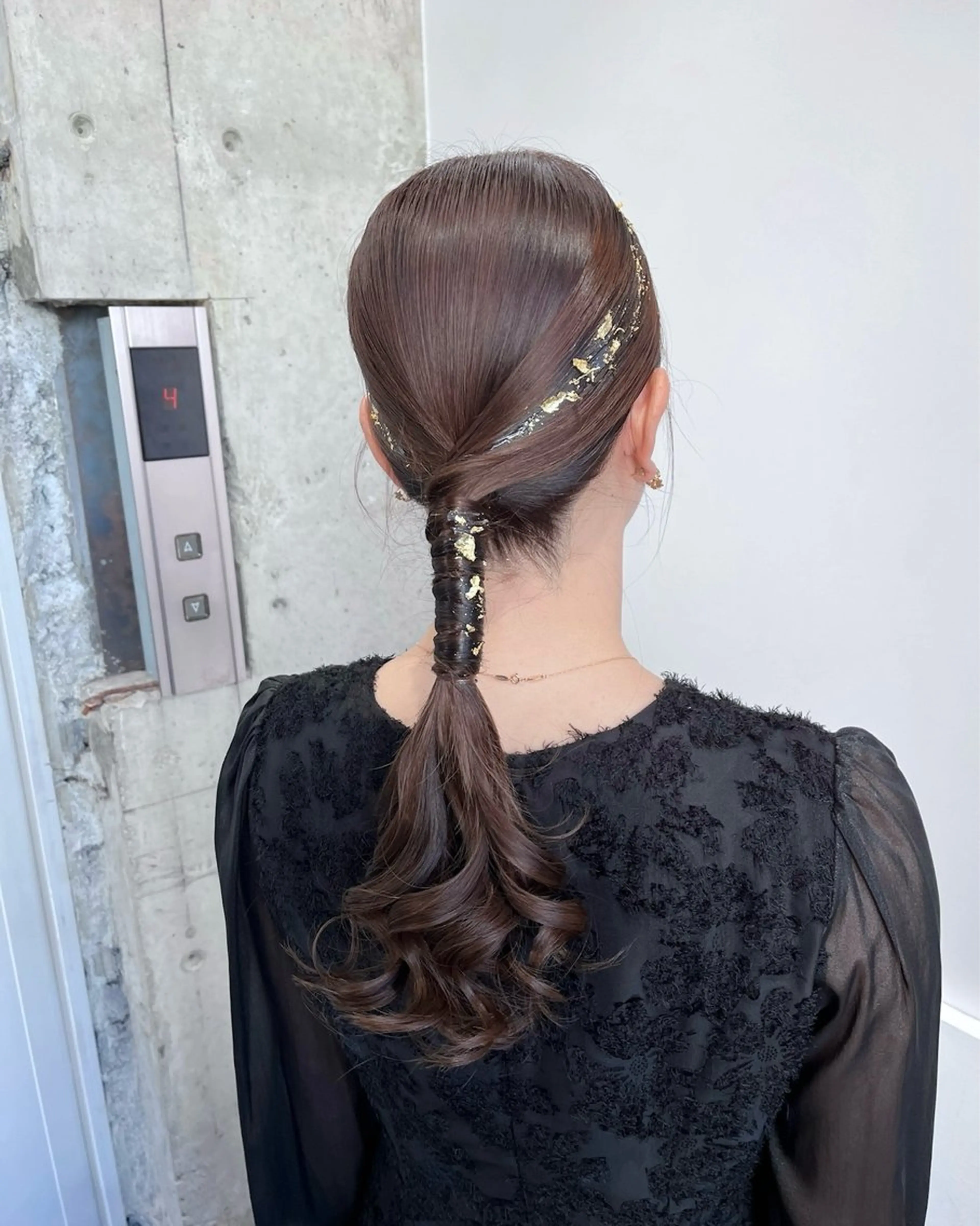ヘアアレンジ ヘアセット newi 天王寺 🪐airiのヘアスタイル