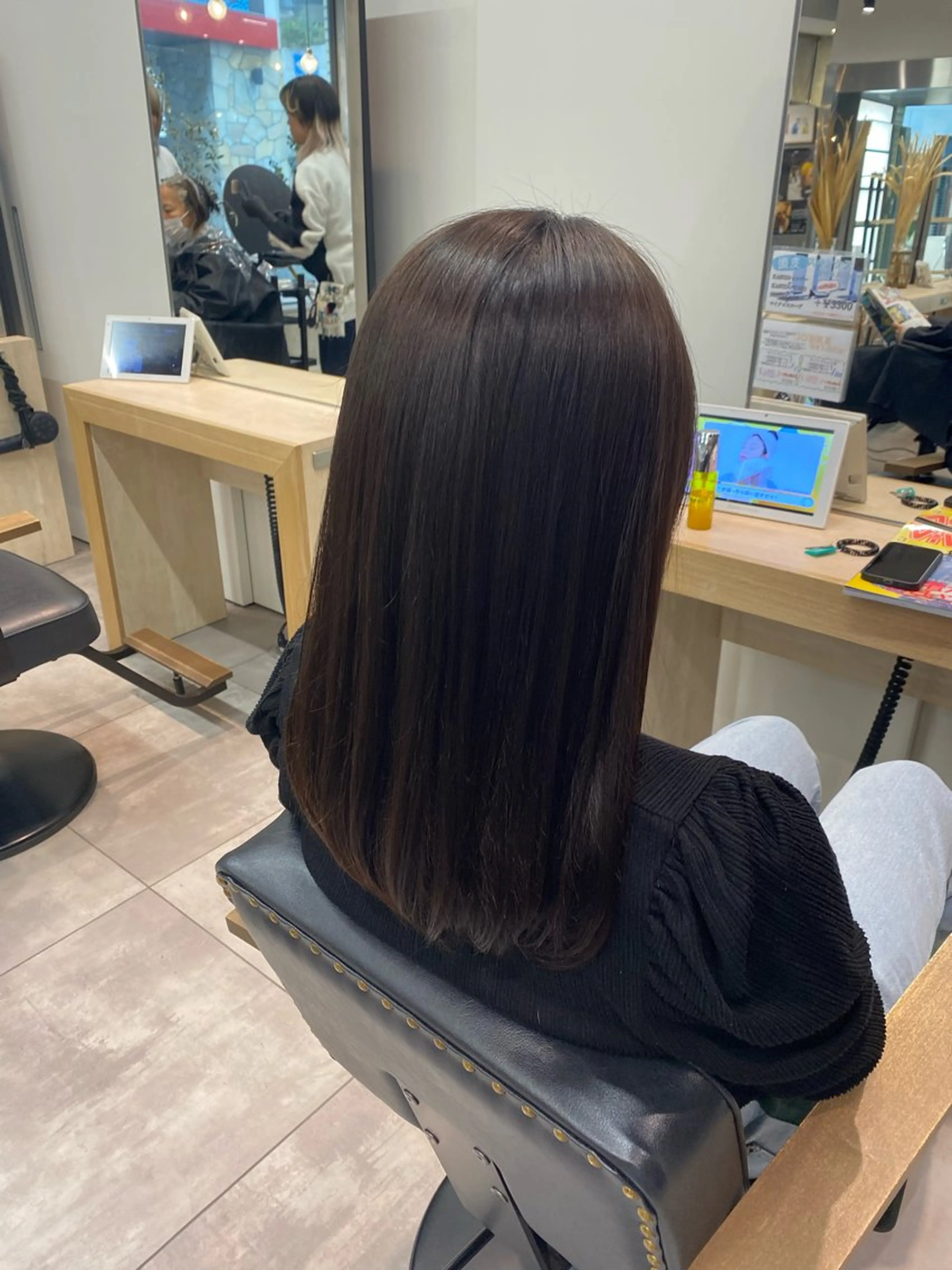 カラー 韓国ヘア AINA🐱のヘアスタイル