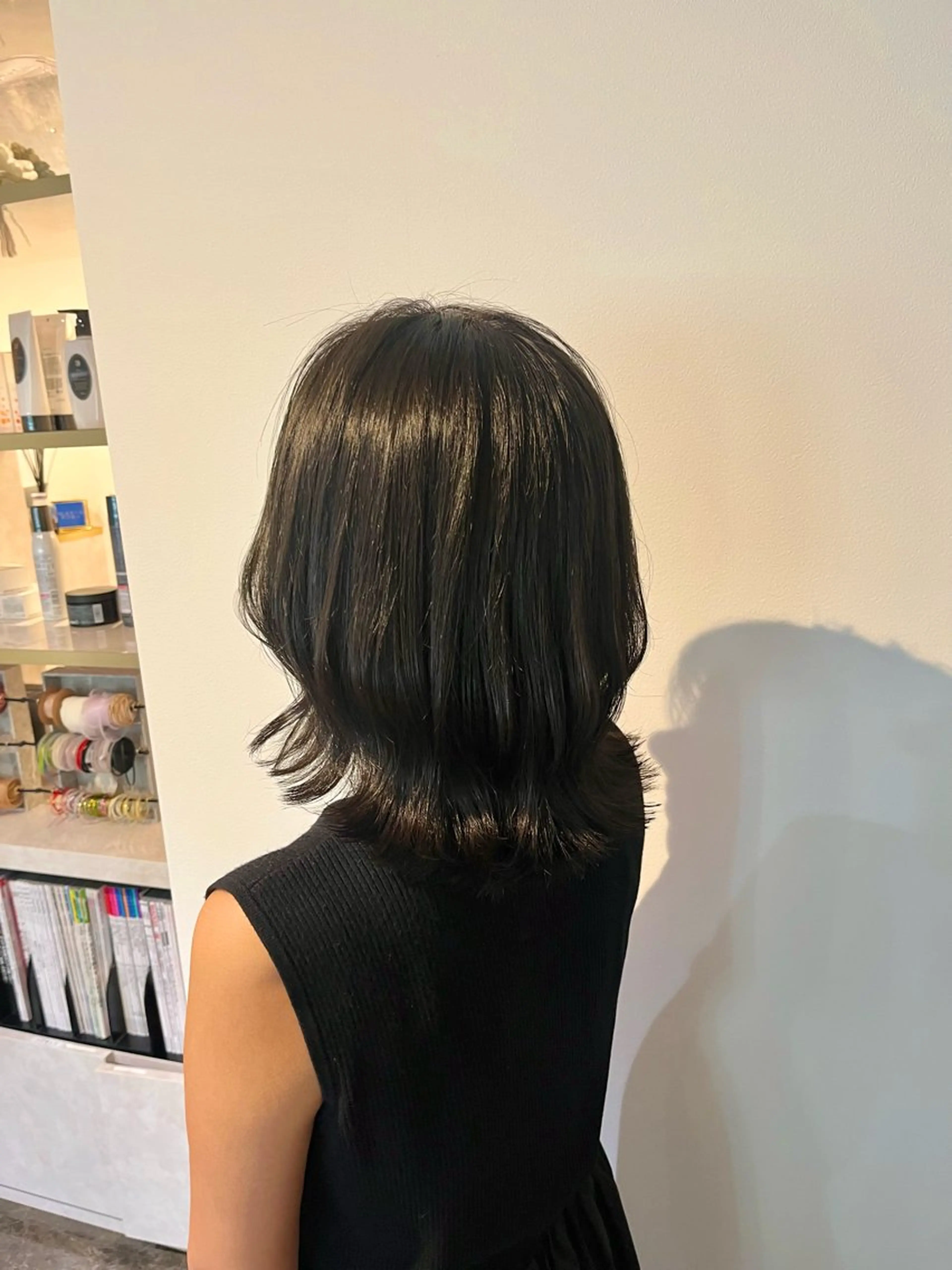 カラー オリーブカラー ヘアカラー 都築 明日香のヘアスタイル