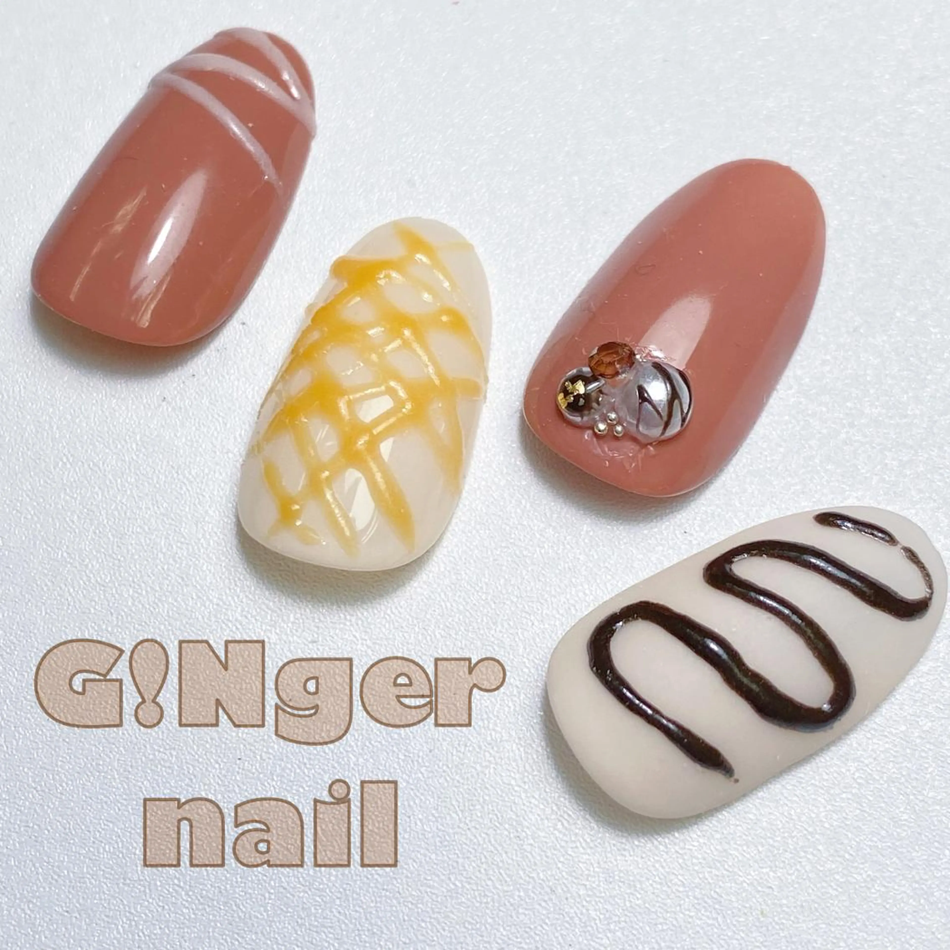 ネイル ハンドネイル ハンドケア 代々木 GINGERNAILのネイルデザイン