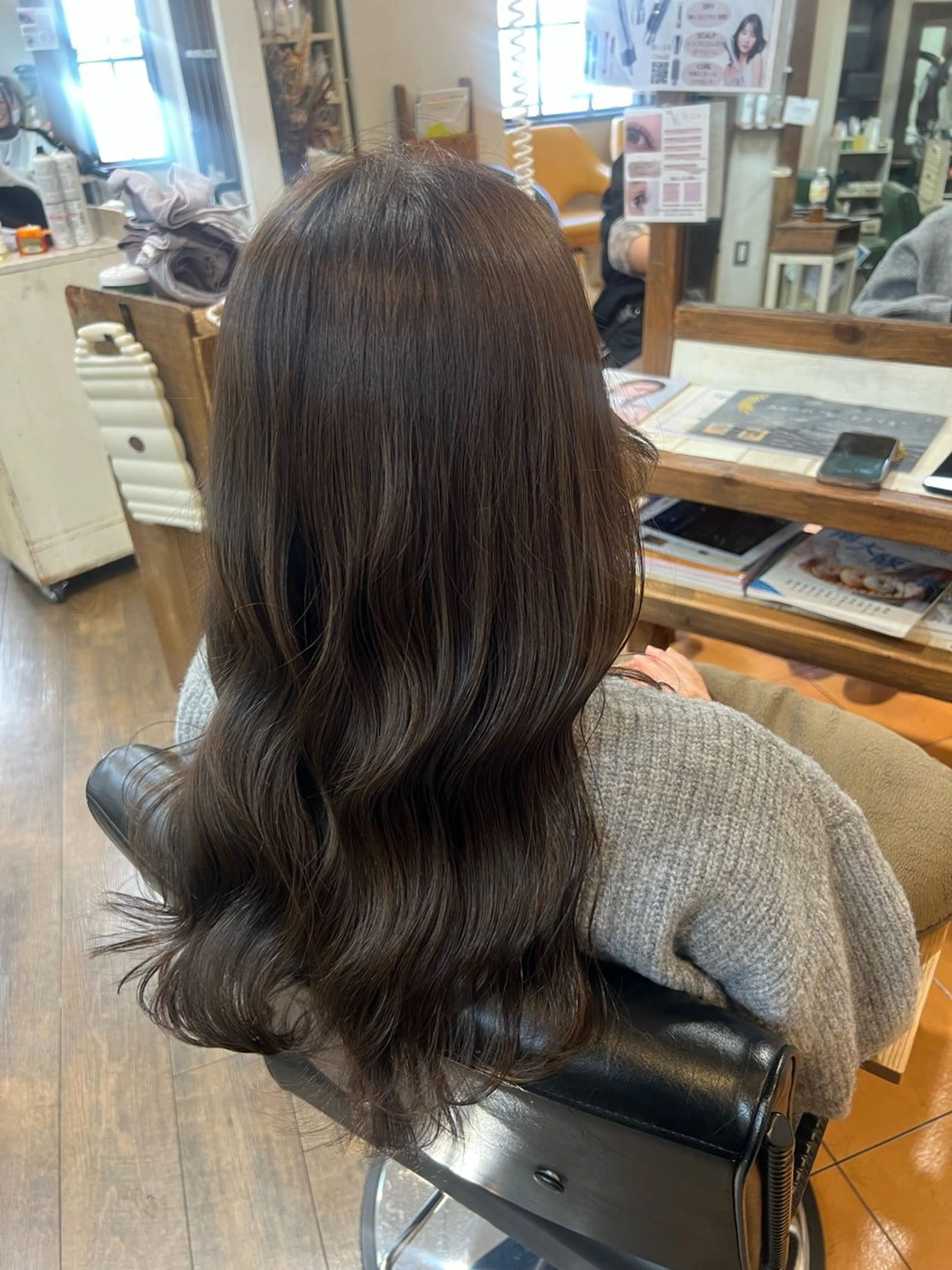 カラー 透明感カラー ヘアカラー 三宅　デザインカラー 透明感カラー✨のヘアスタイル