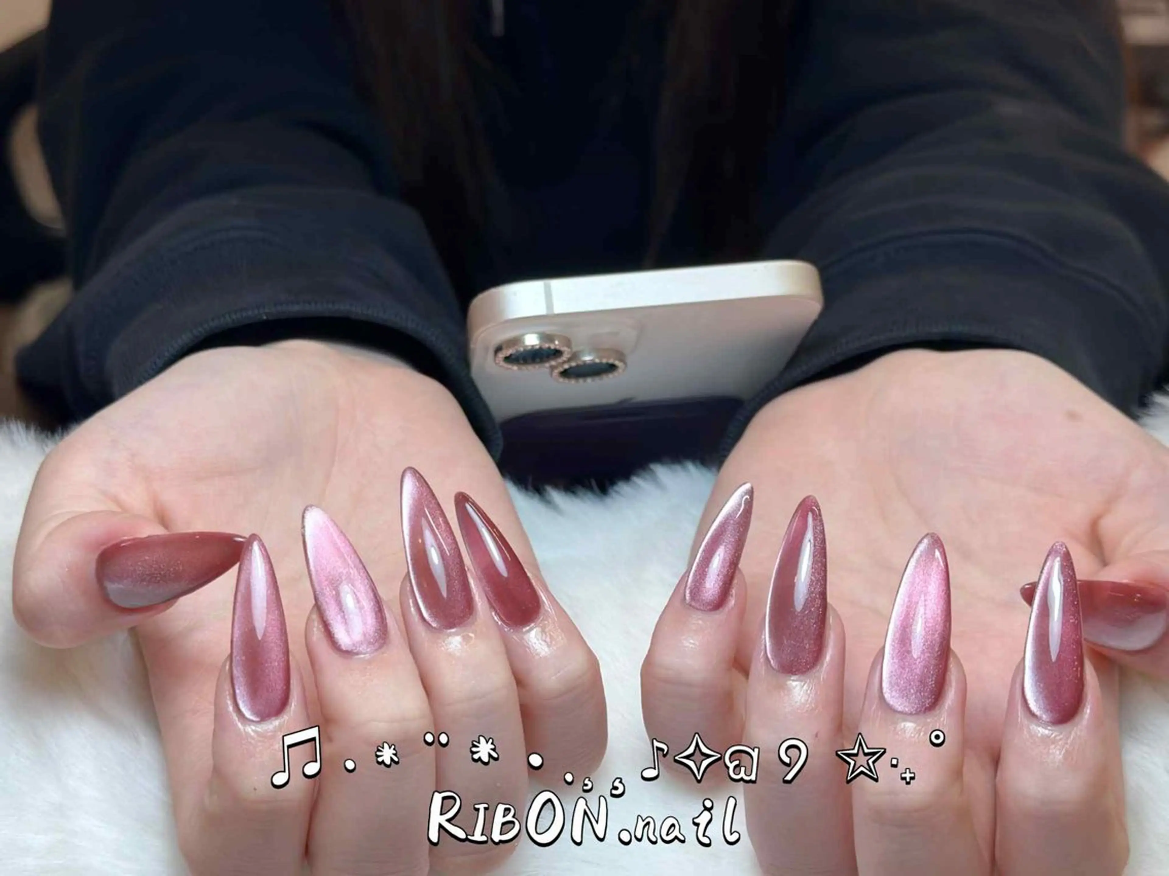 【口コミ🈹★1000円OFF❤️‍🔥】[チップ] ✨マグネットネイル 8500→7500の写真