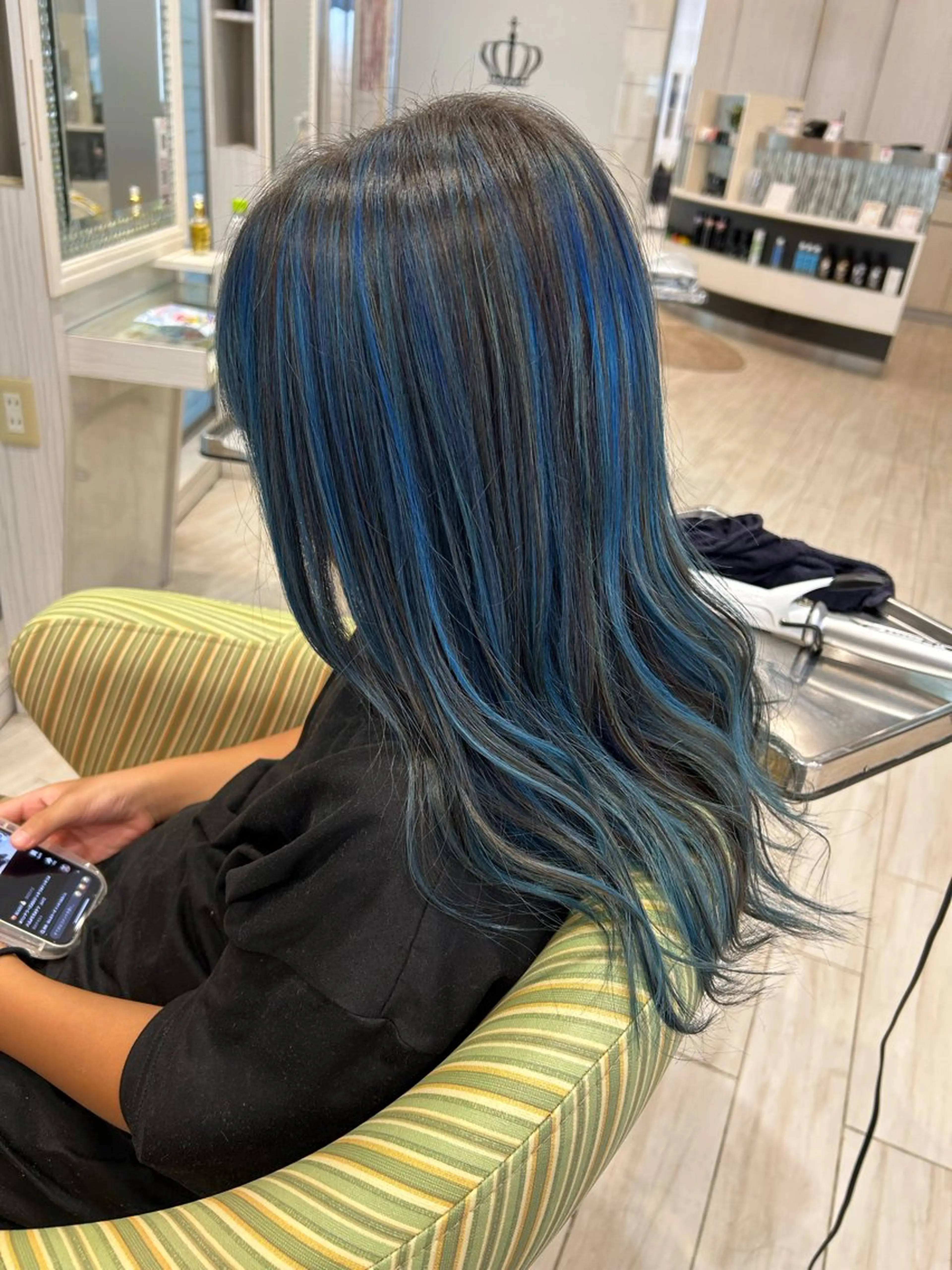 ロング カット ヘアカラー 中川 拓弥のヘアスタイル