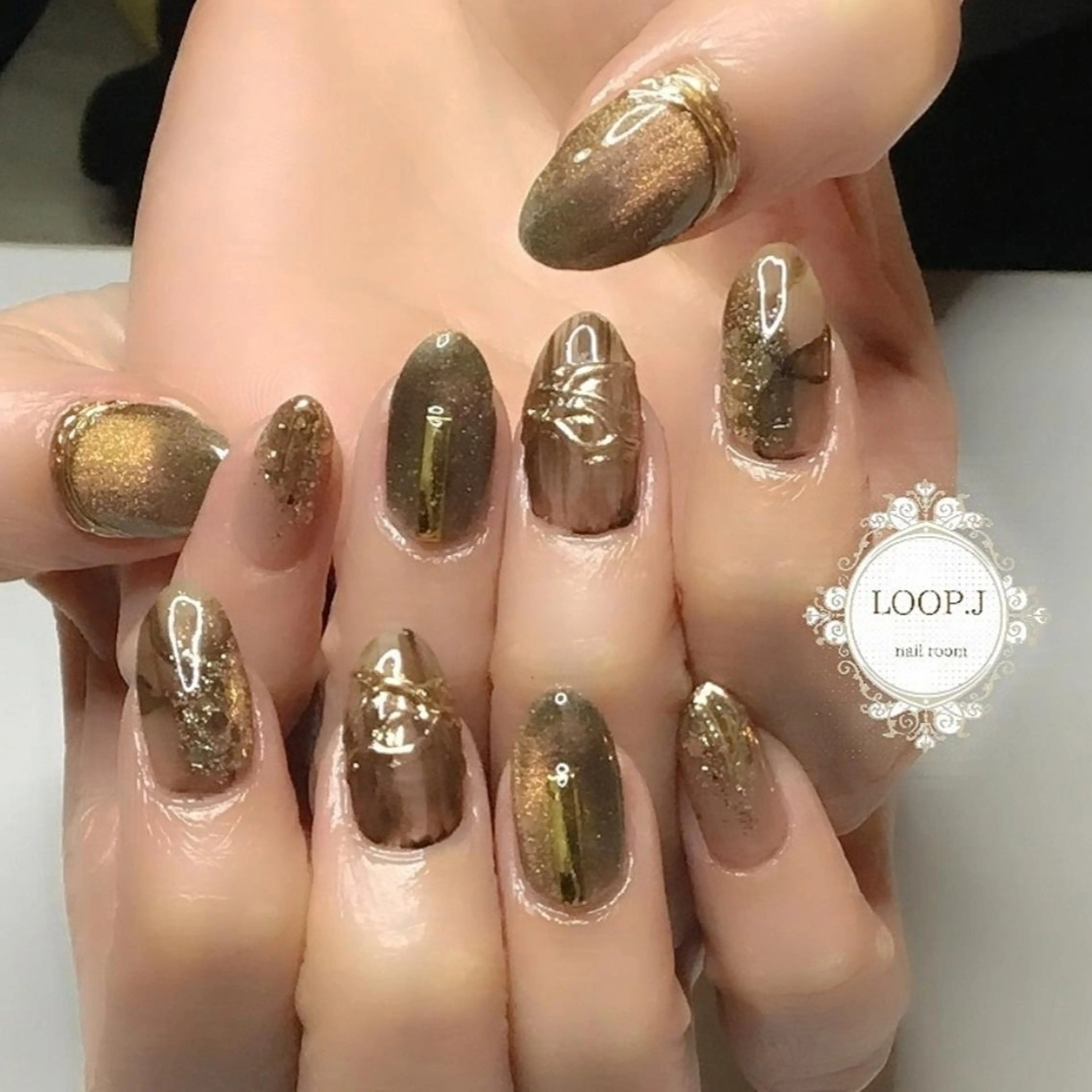 ネイル ハンドネイル おおくぼ めぐみのネイルデザイン