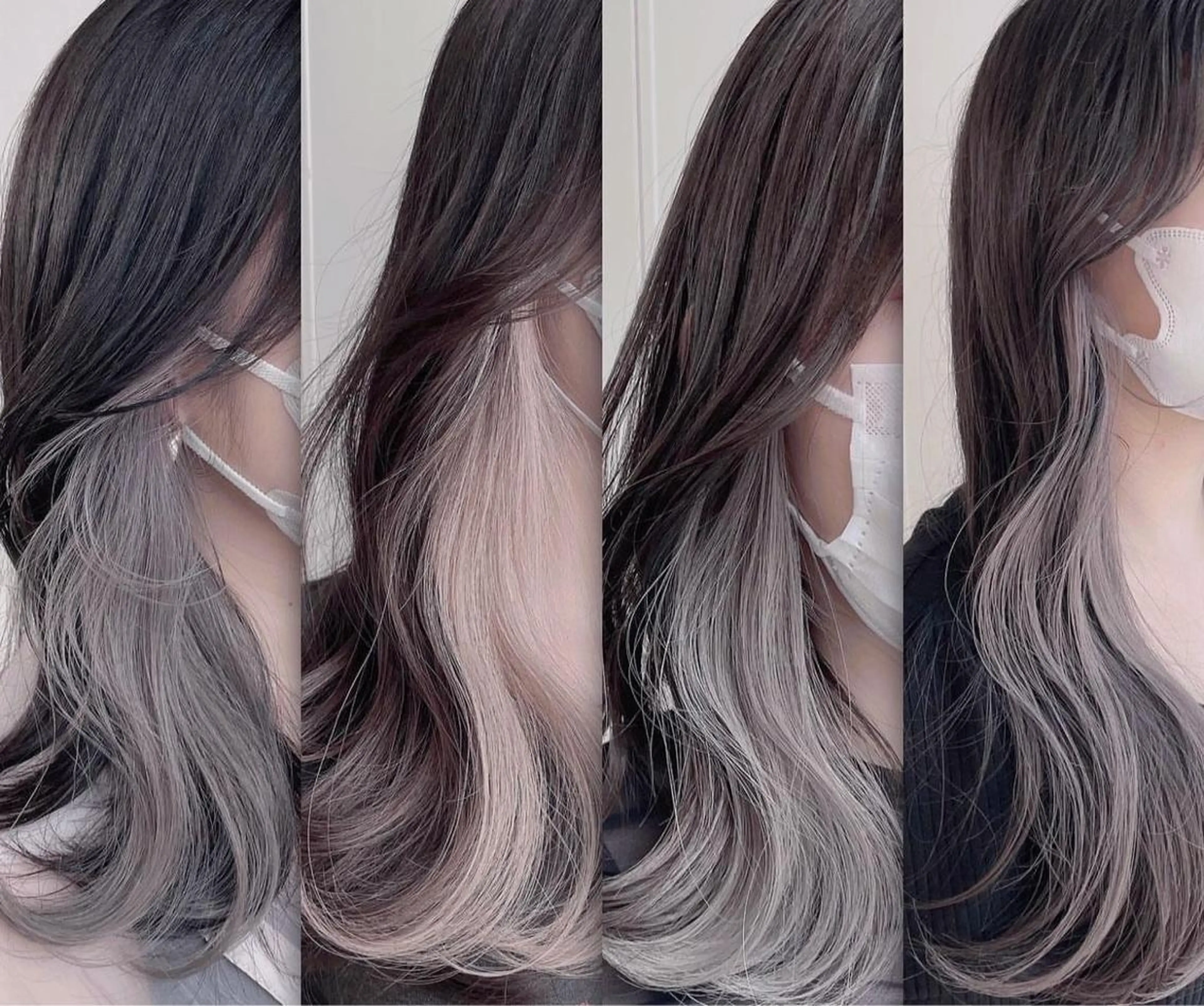 カラー インナーカラー MAEDA 西金沢美容室のヘアスタイル