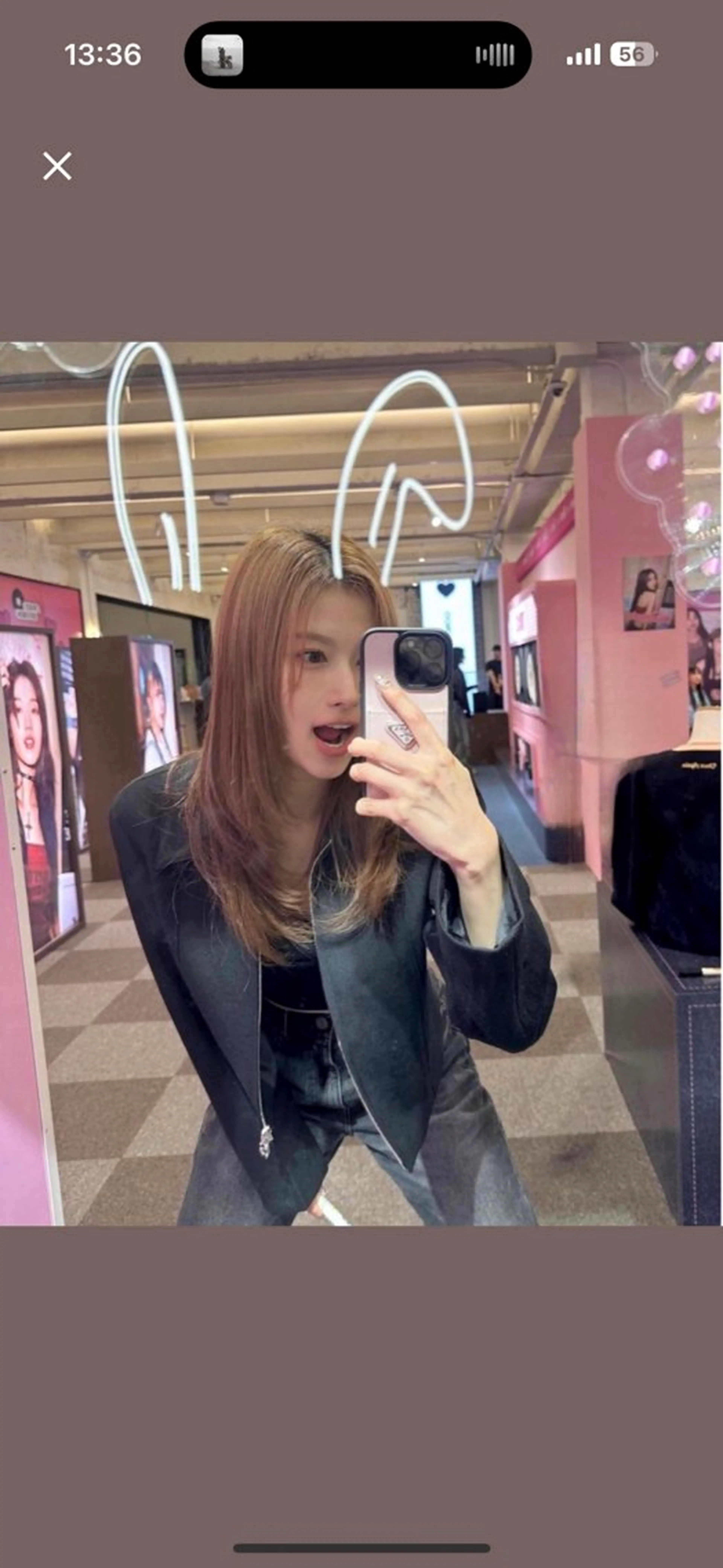 ロング カラー fifth 庄子愛彩のヘアスタイル