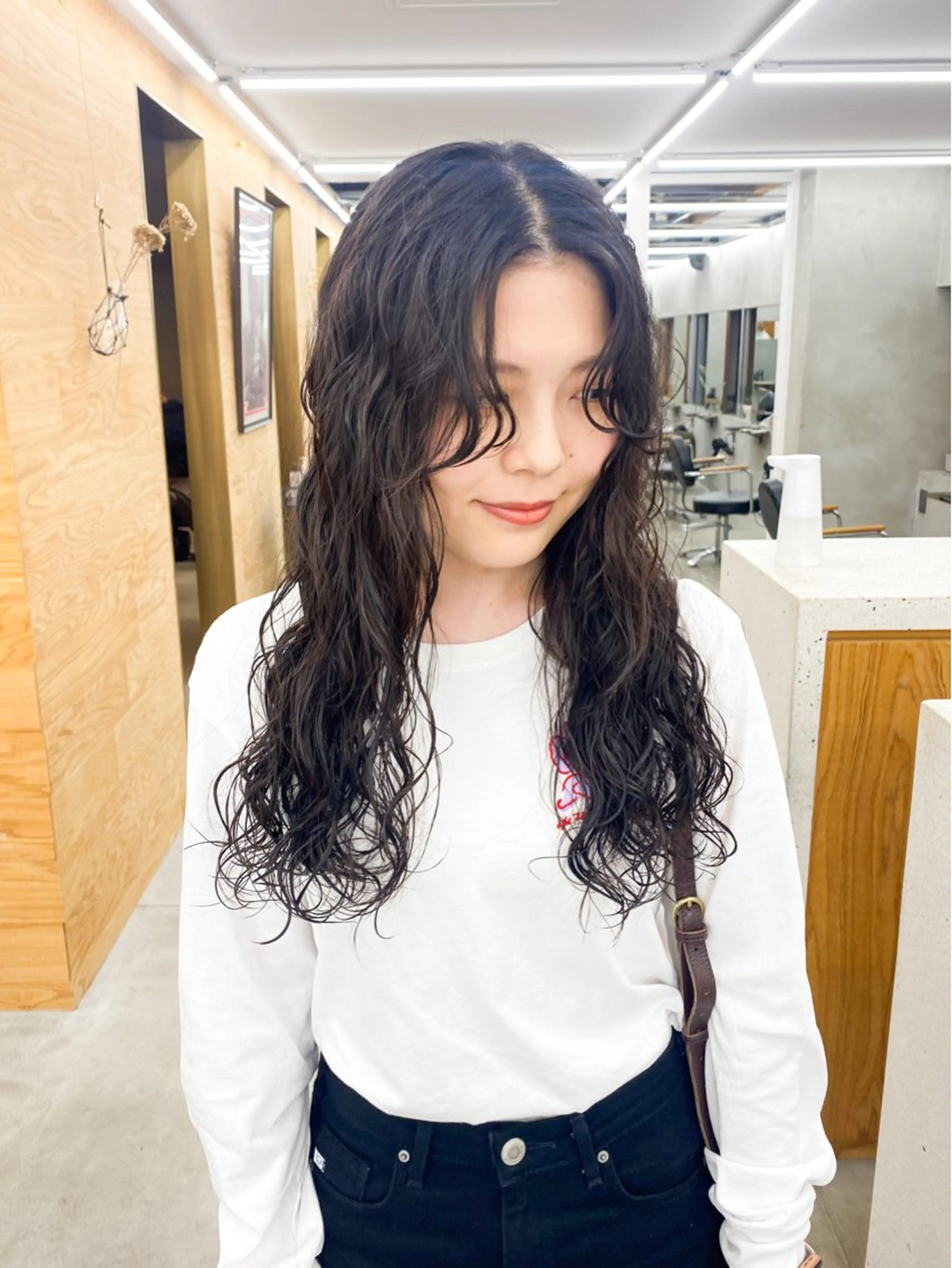 ロング パーマ ロング カット パーマ トリートメント D.c.t eikoのヘアスタイル