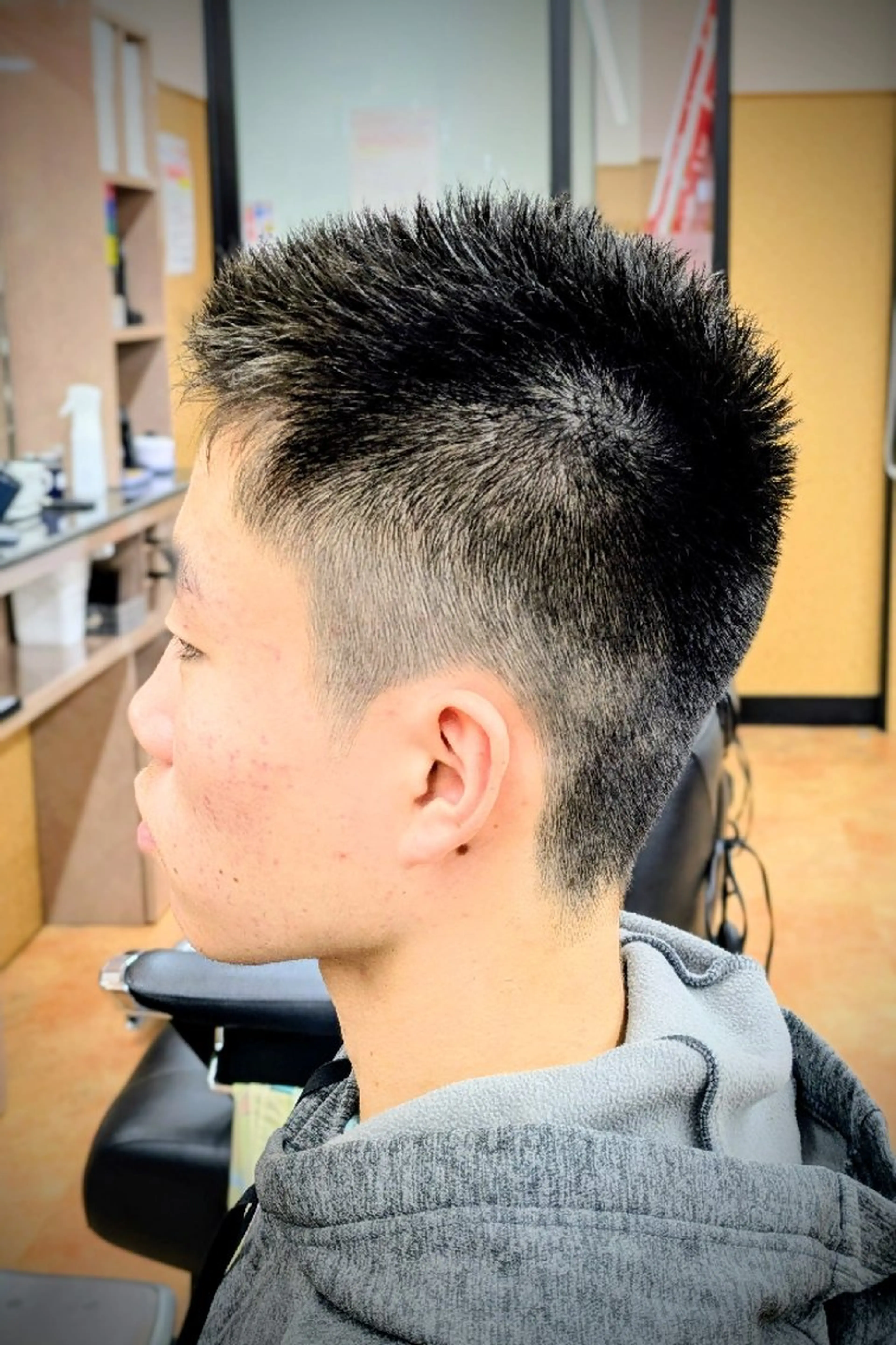 ショート 理容プラージュ燕三条 福井のヘアスタイル