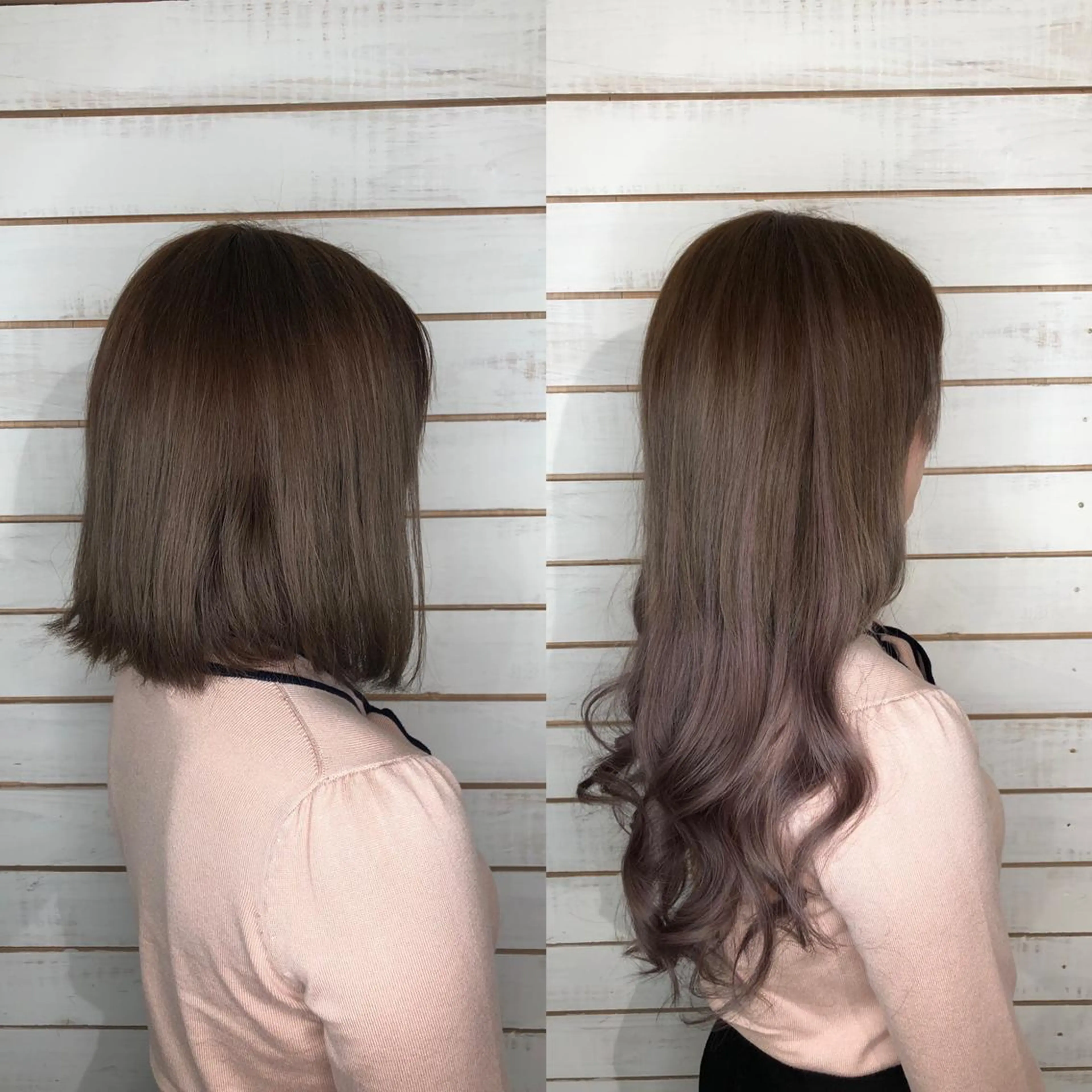 ロング シールエクステ エクステ エクステ カラー🩵エクステ 人気No1💓ばんりのヘアスタイル