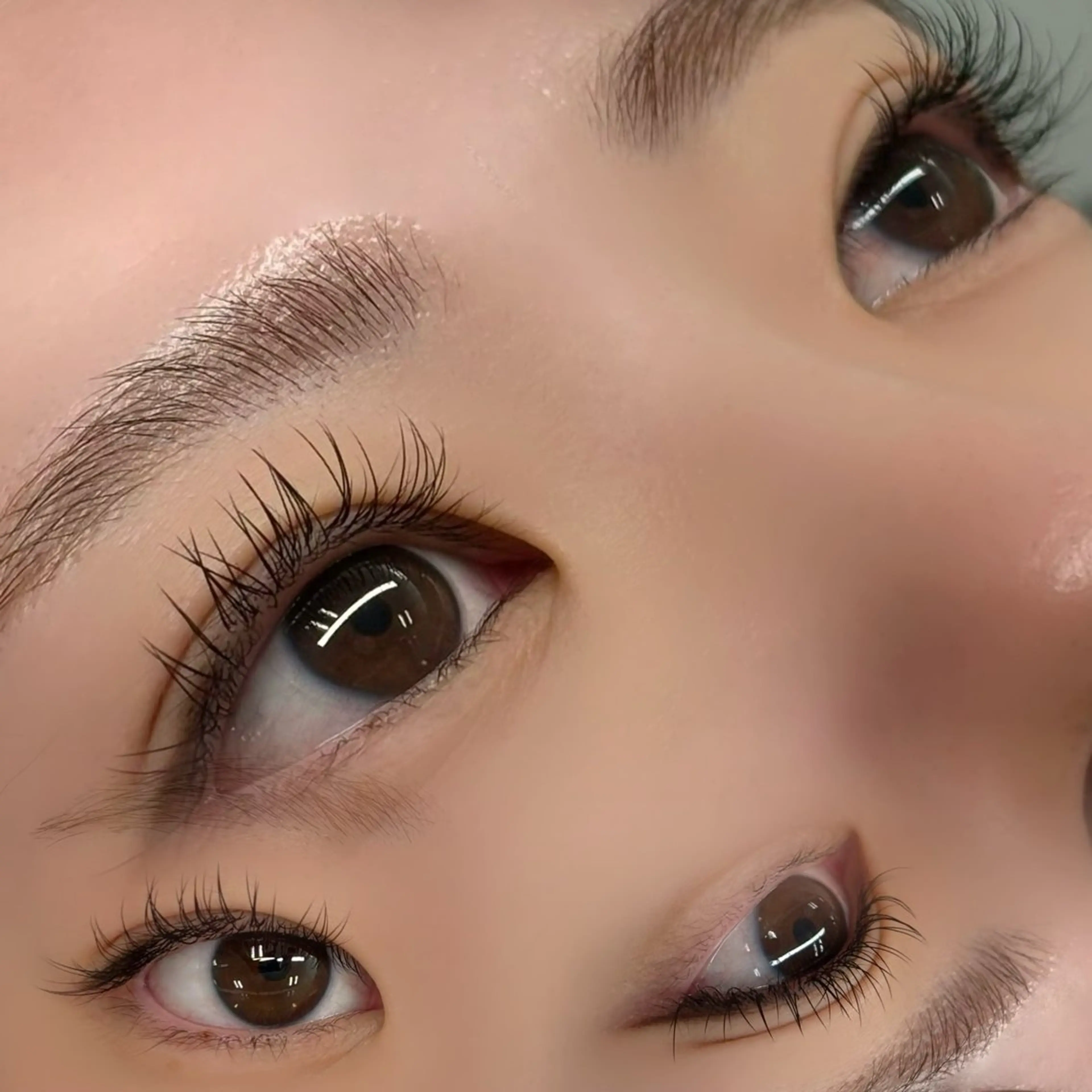 シングルフラットラッシュ80本の写真